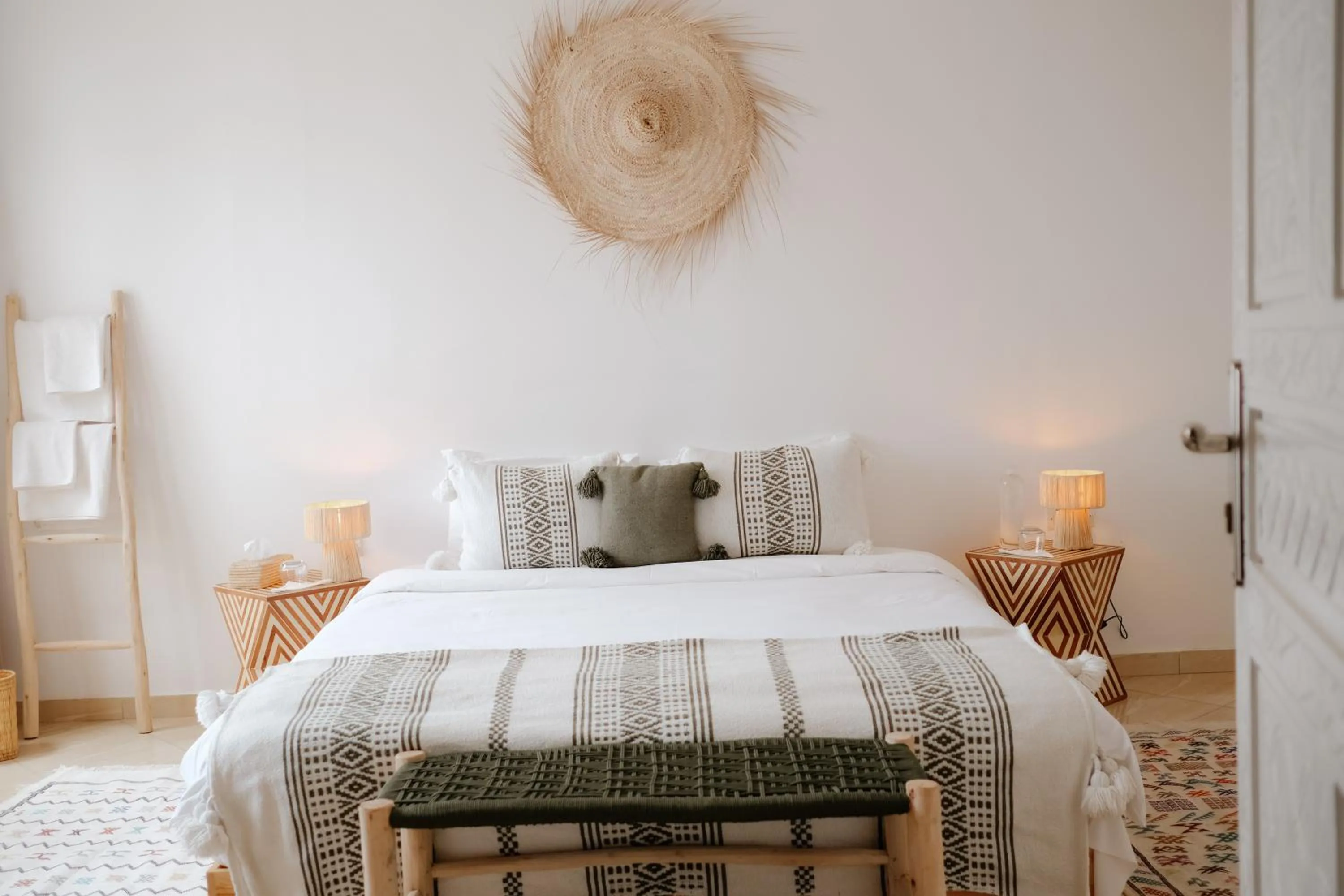 Bed in Riad Searenity