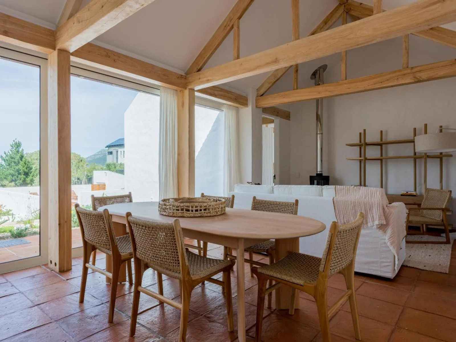 Seating area in Umoya Residence