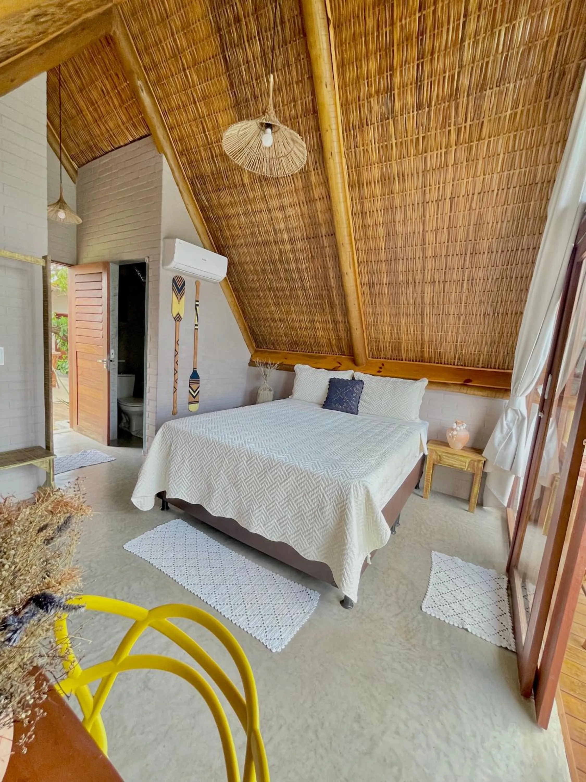 Bedroom, Bed in Pousada Villa di Luna