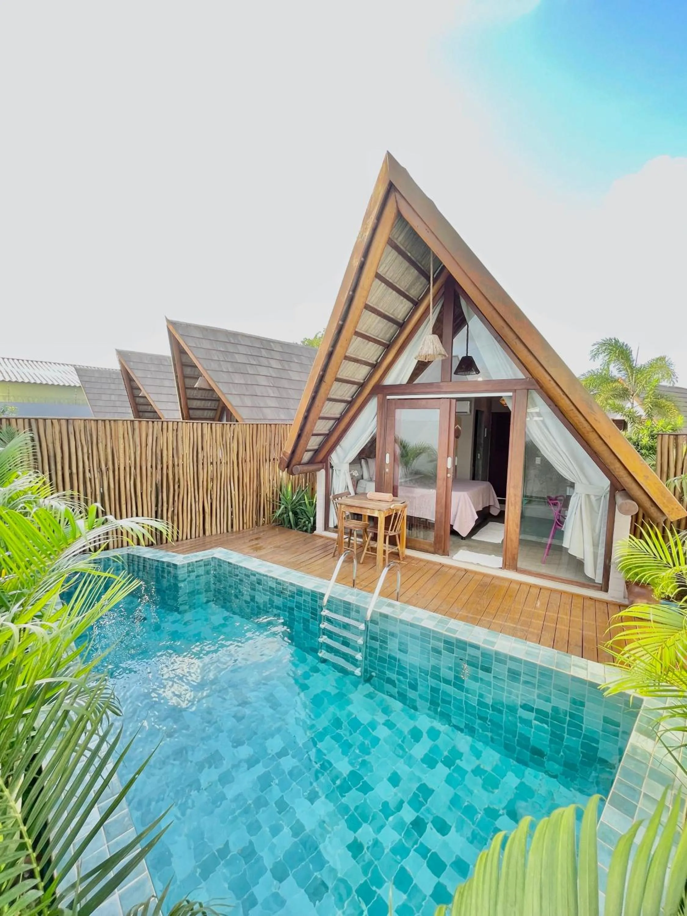 Swimming pool in Pousada Villa di Luna