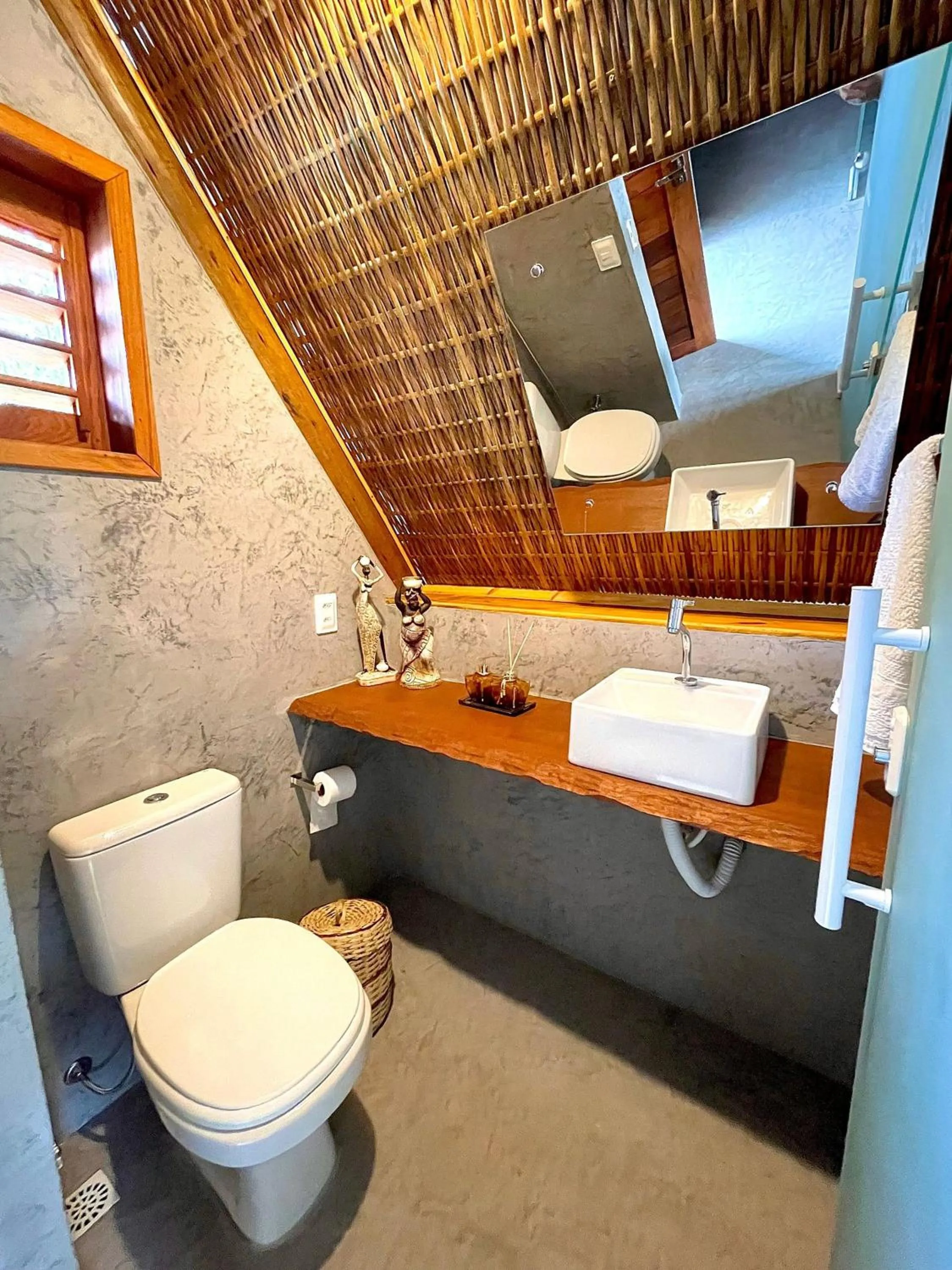 Bathroom in Pousada Villa di Luna