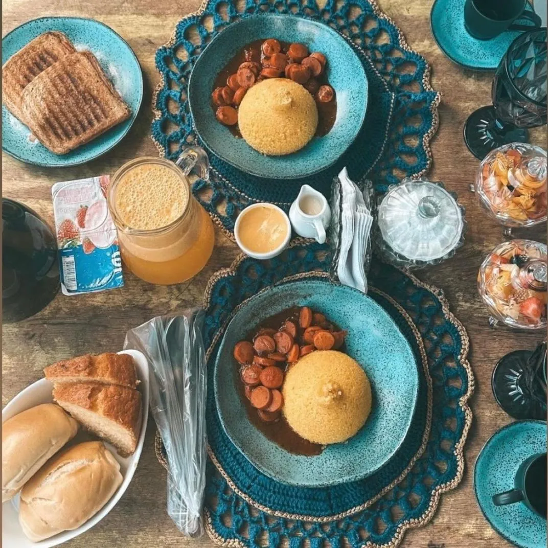 Breakfast in Pousada Villa di Luna