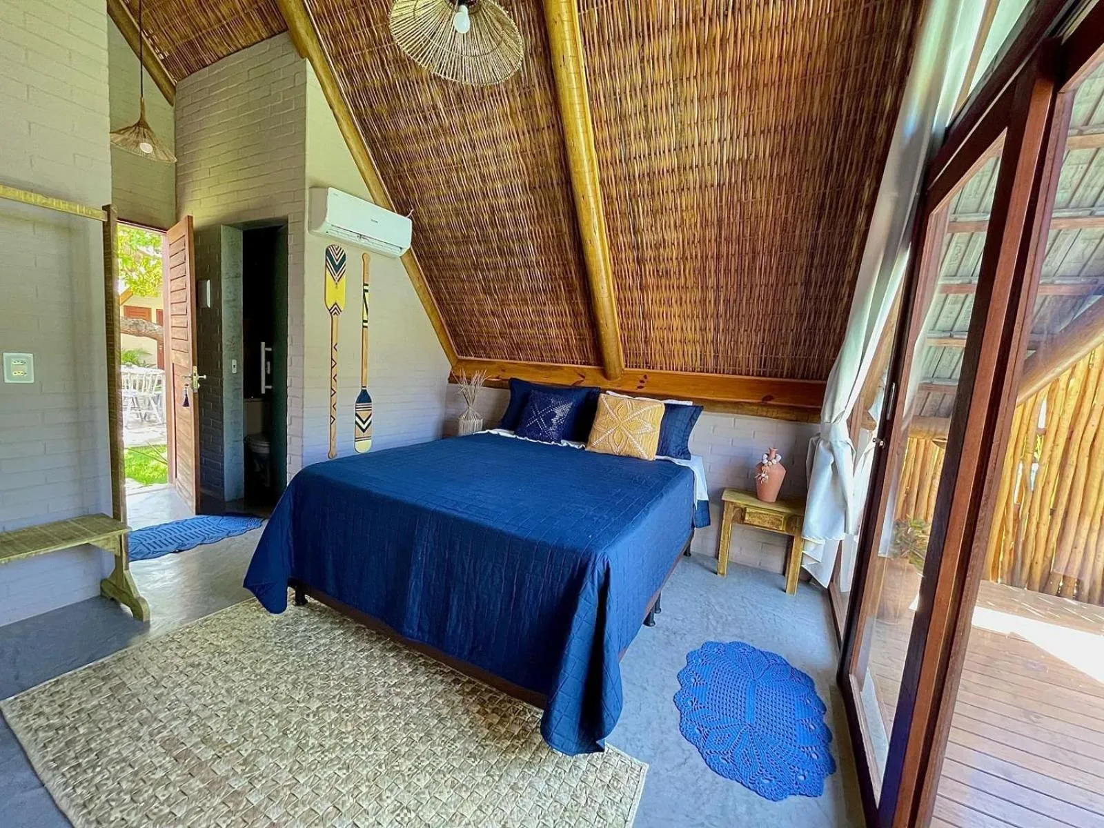 Bedroom, Bed in Pousada Villa di Luna