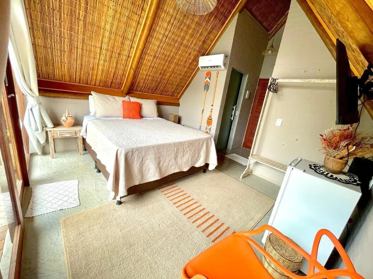 Bedroom, Bed in Pousada Villa di Luna