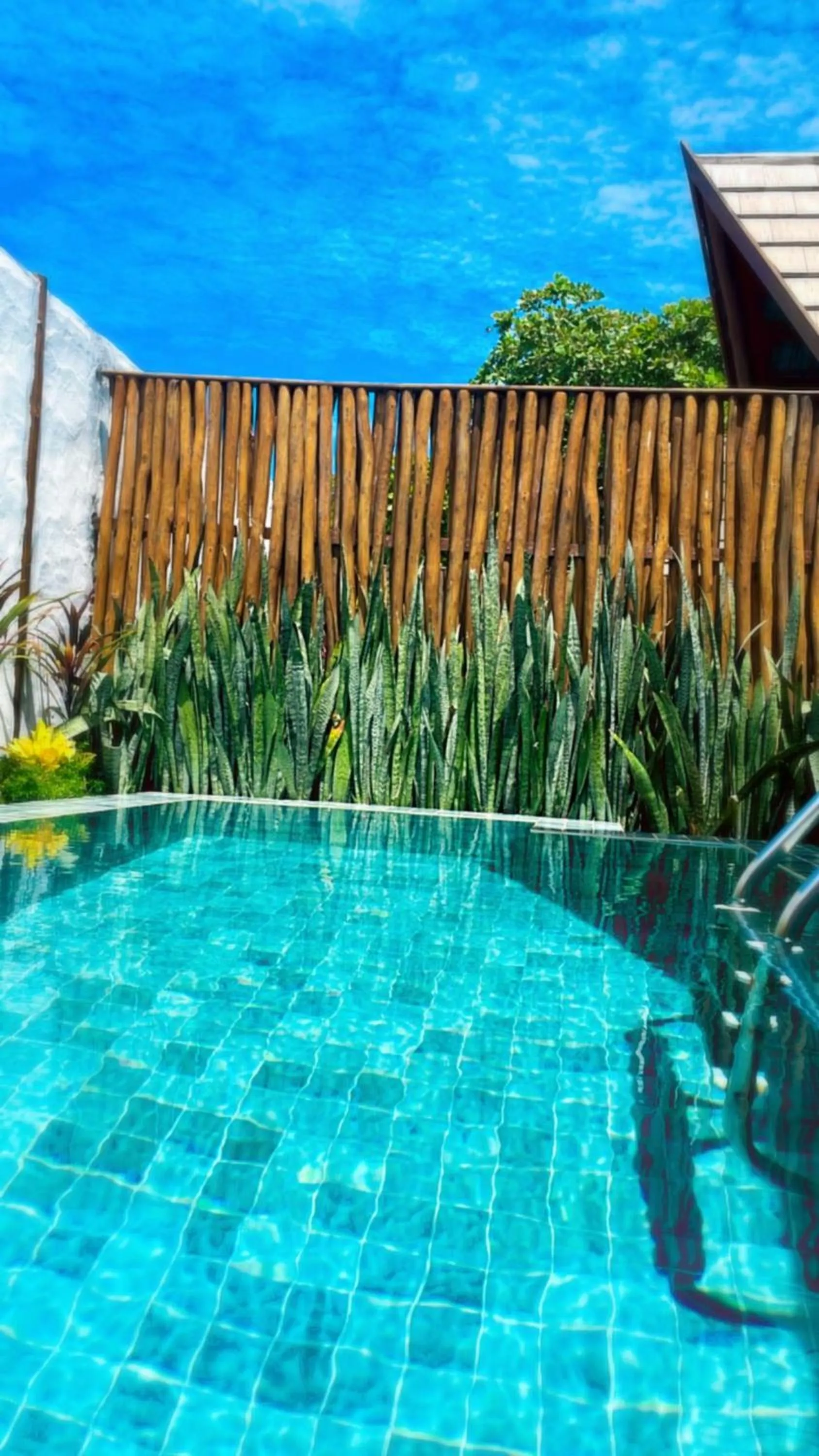 Swimming pool in Pousada Villa di Luna