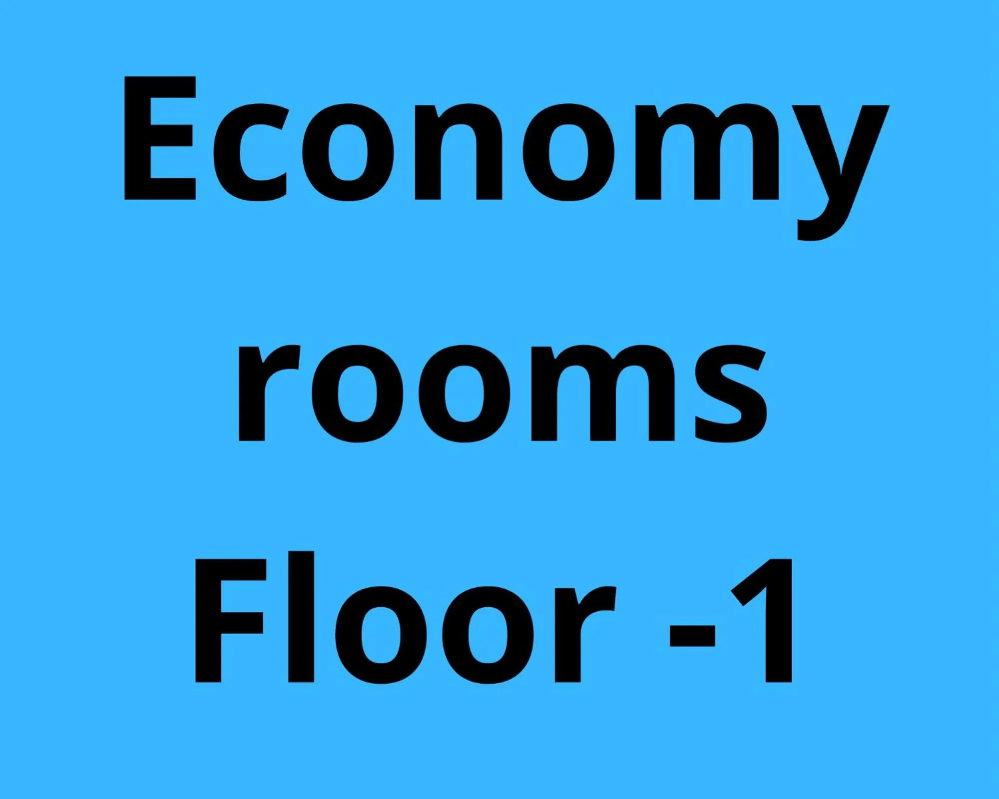 Economy Twin Room in Ancóramare