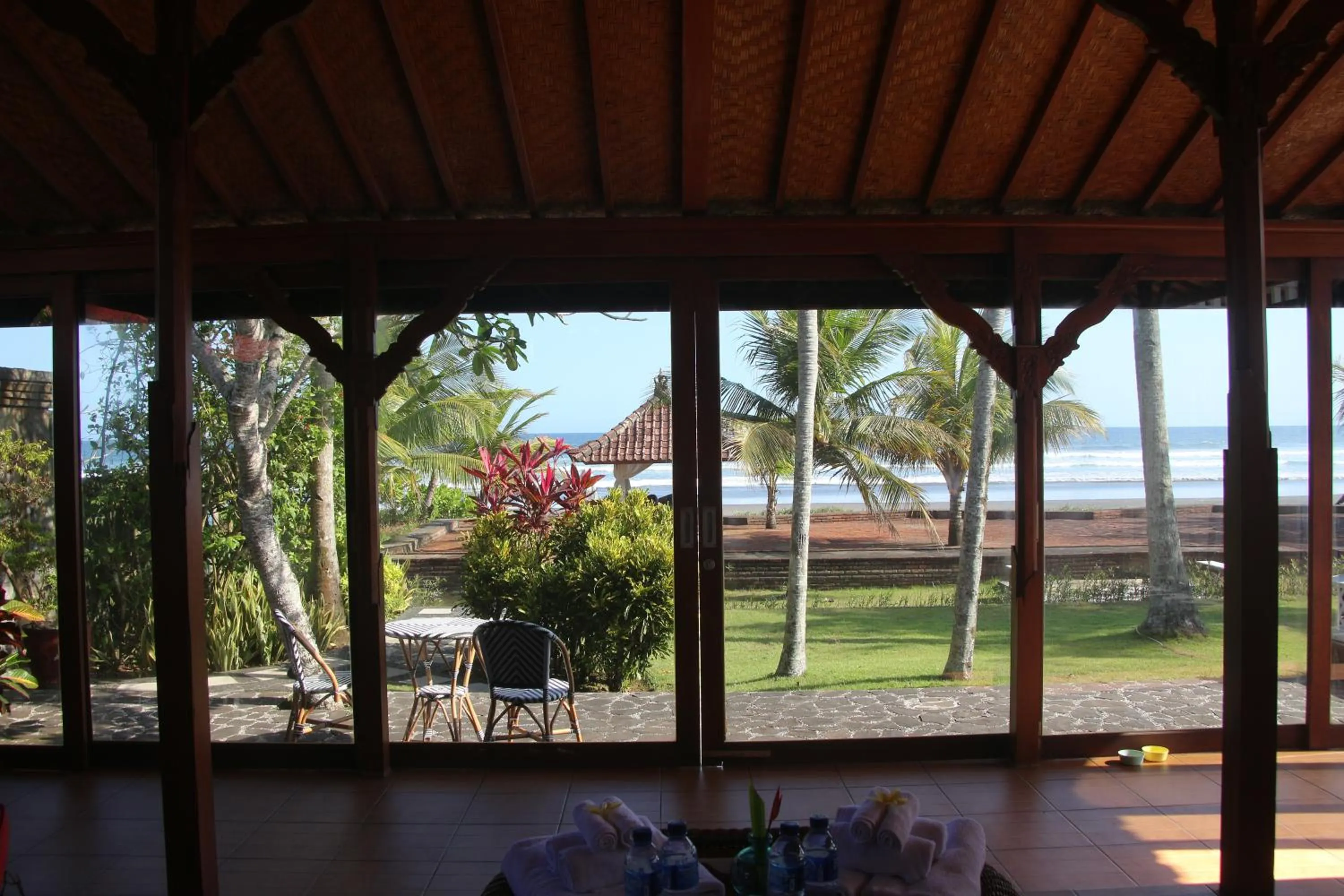 Patio in Bali Hai Island Resort