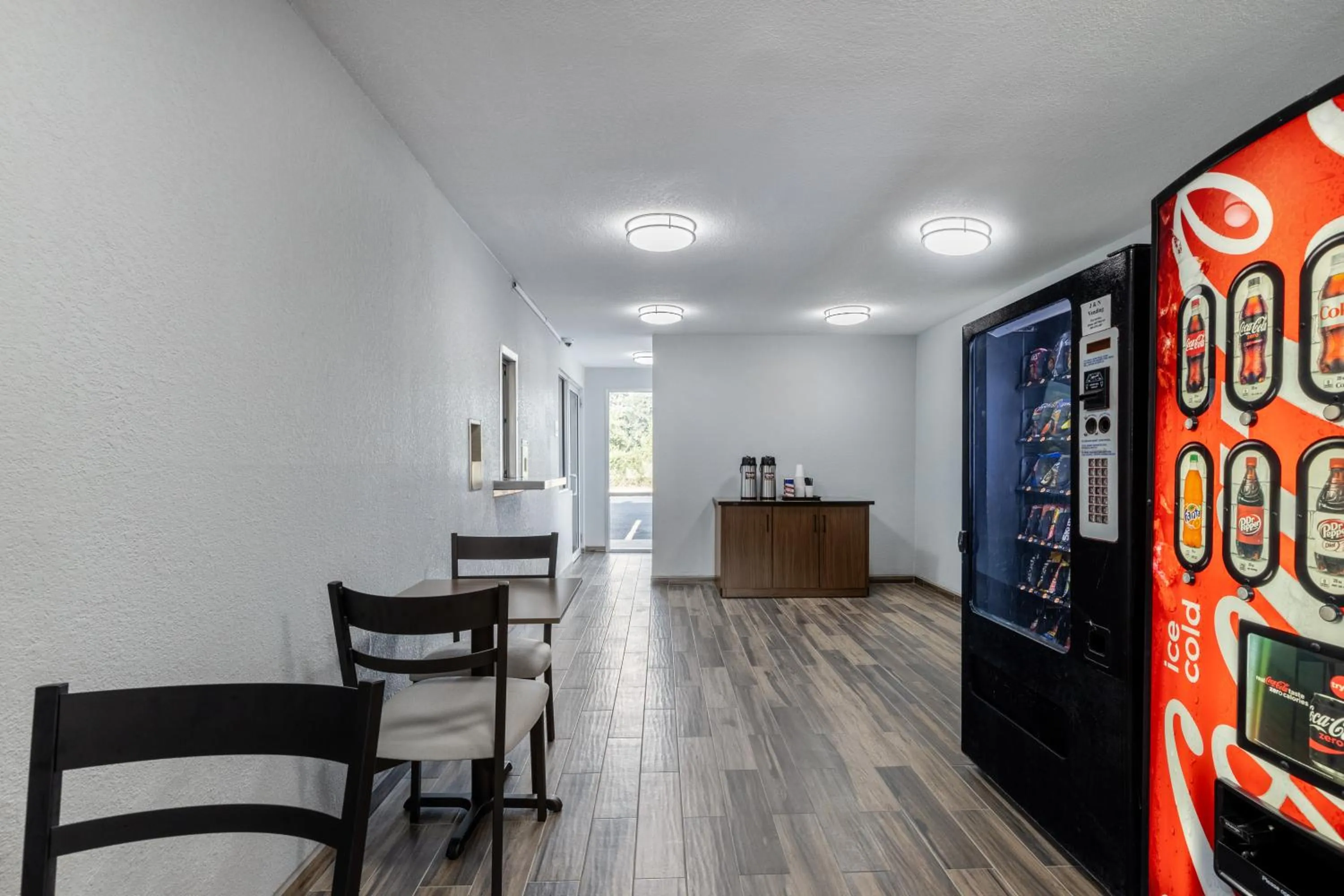 vending machine in HomeTowne Studios by Red Roof Orange, TX