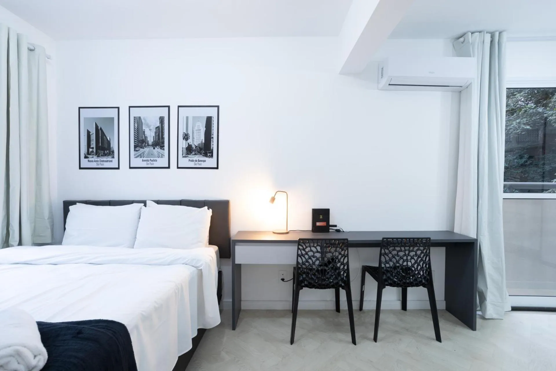 Bedroom, Bed in 360 Ascent Paulista