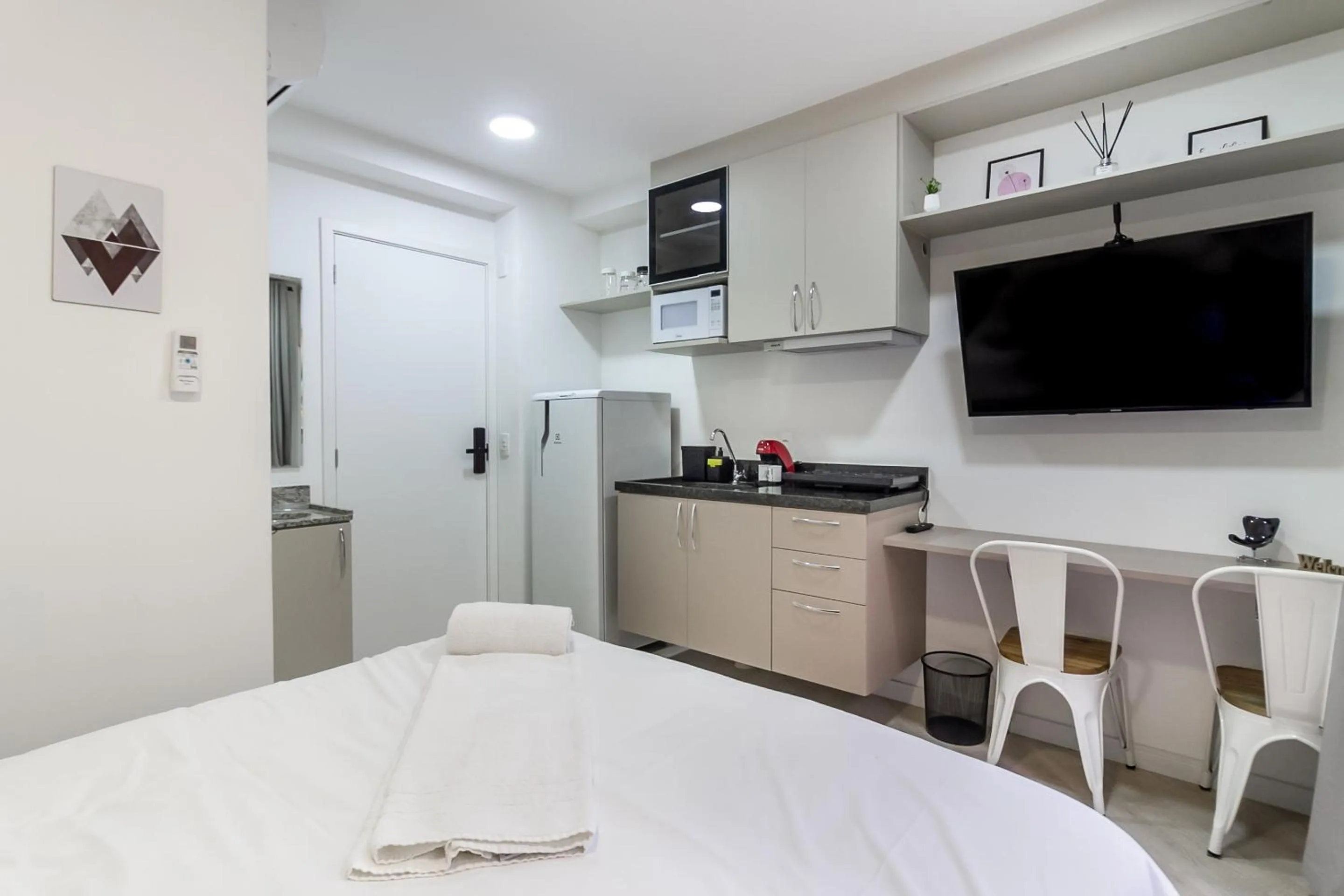 Photo of the whole room, Bed in 360 Ascent Paulista