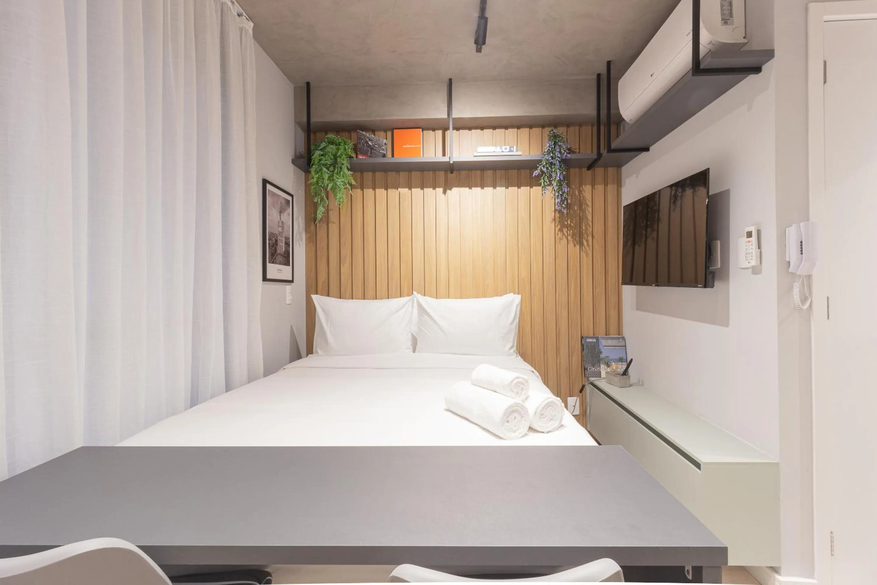 Bedroom, Bed in 360 Ascent Paulista