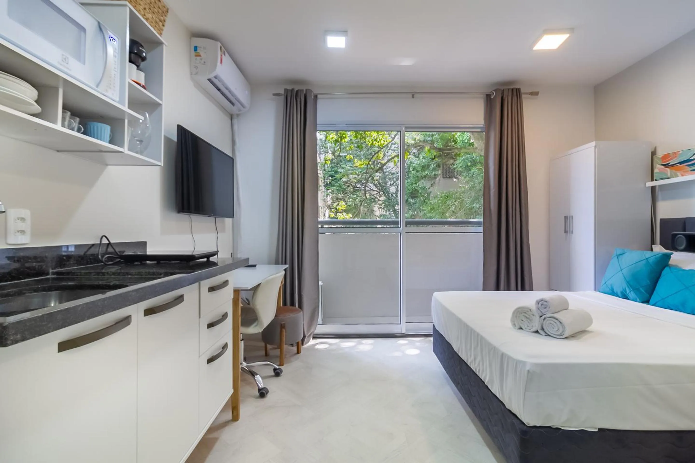 Photo of the whole room, Bed in 360 Ascent Paulista