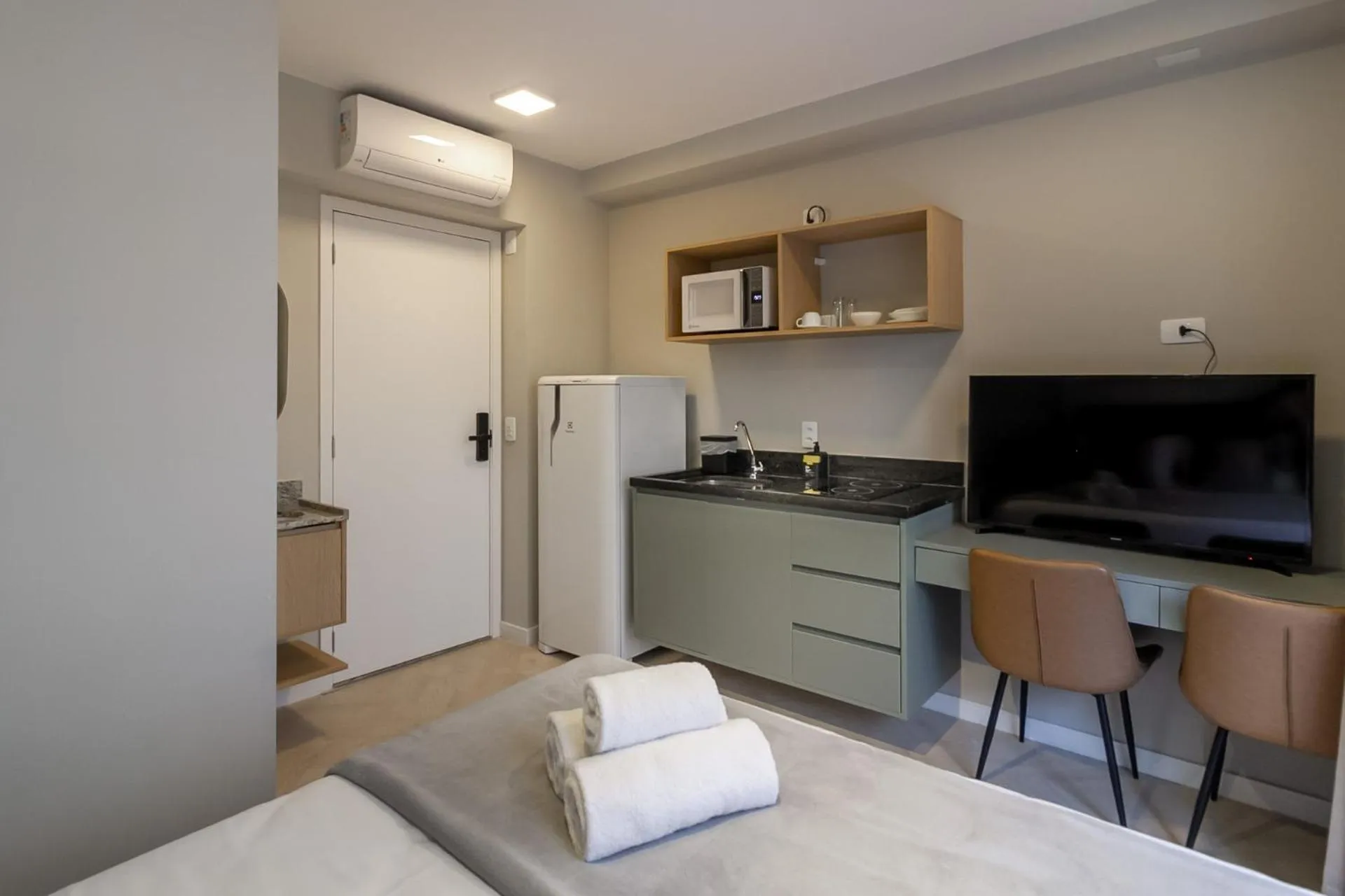 Photo of the whole room, Bed in 360 Ascent Paulista