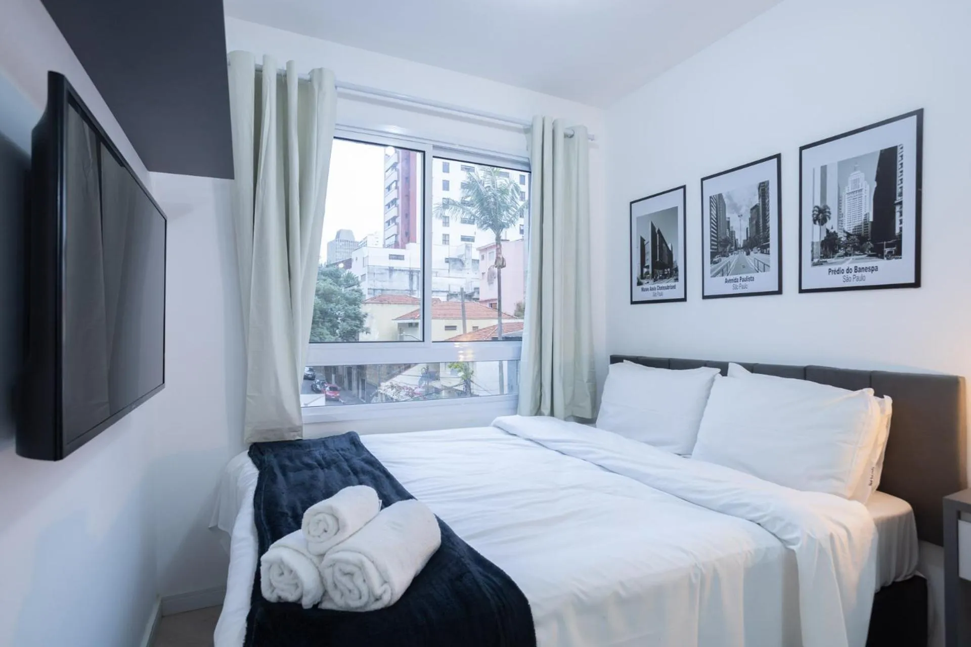 Bedroom, Bed in 360 Ascent Paulista