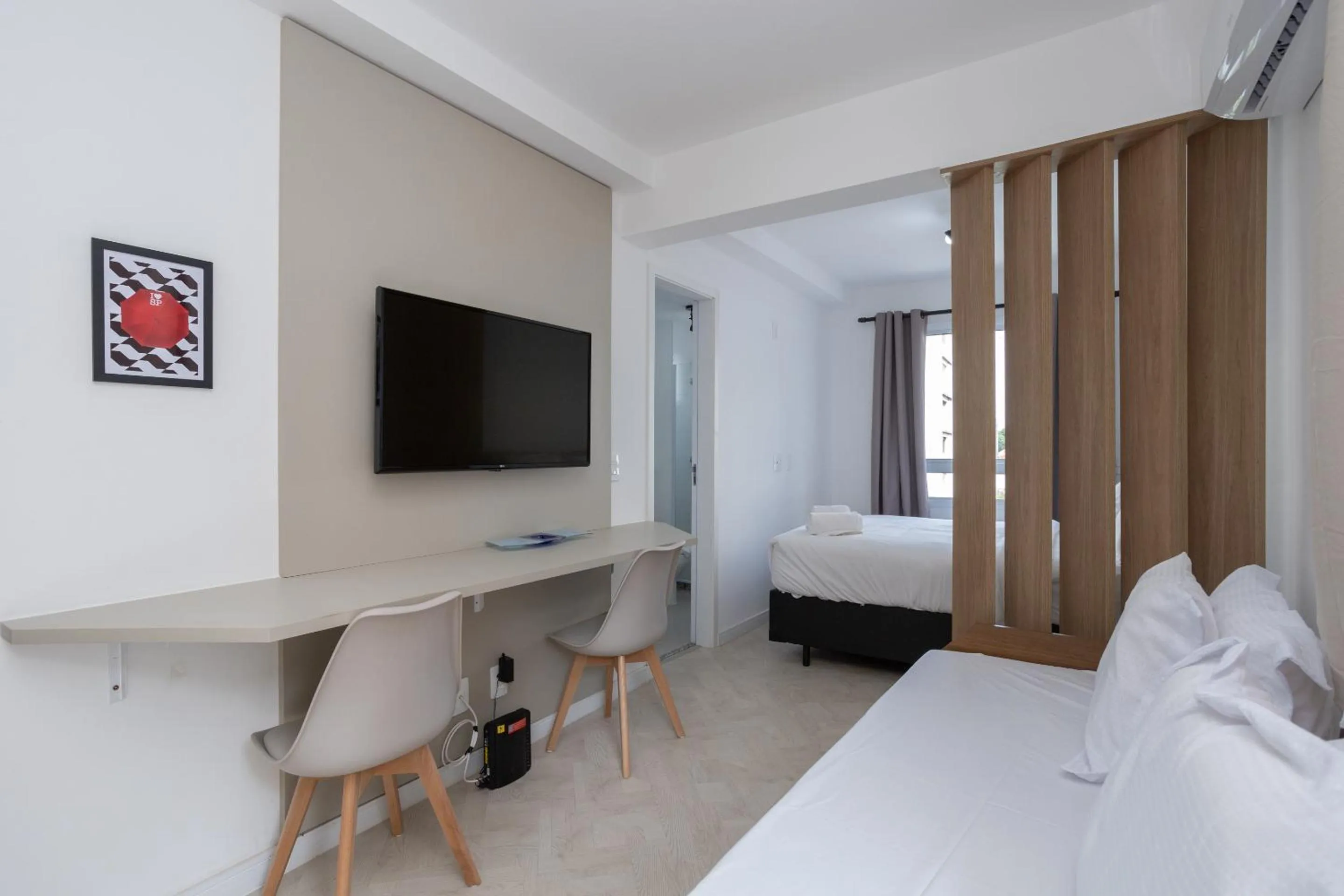 Photo of the whole room, Bed in 360 Ascent Paulista