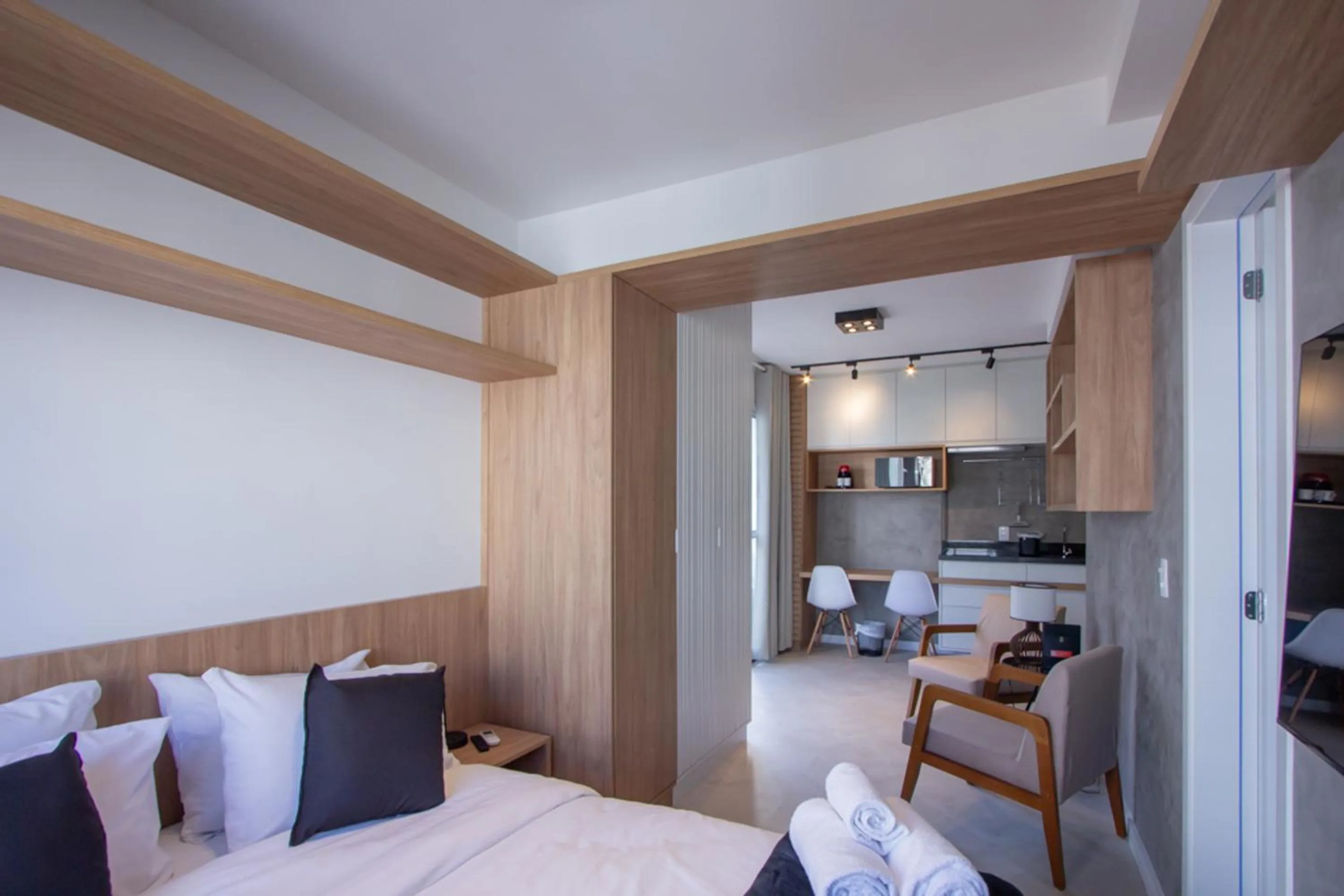 Bedroom in 360 Ascent Paulista