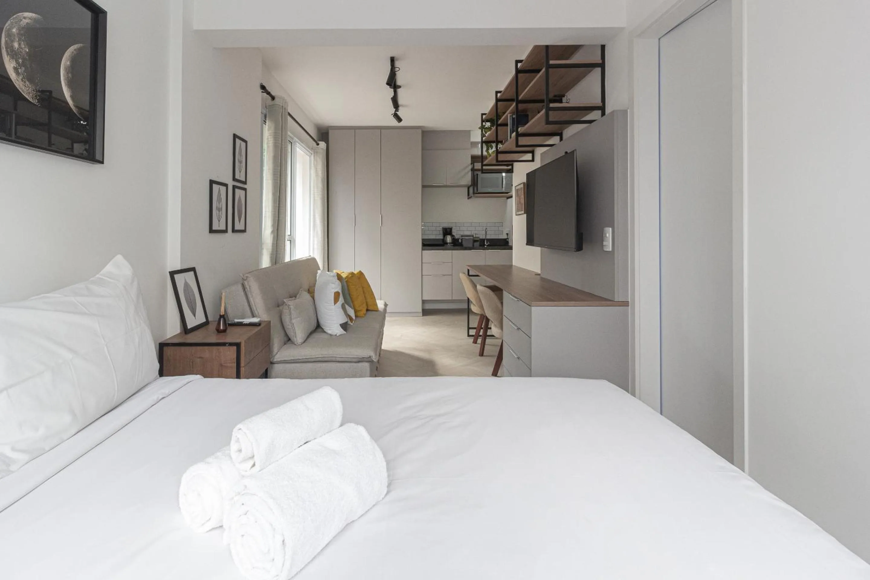 Photo of the whole room, Bed in 360 Ascent Paulista