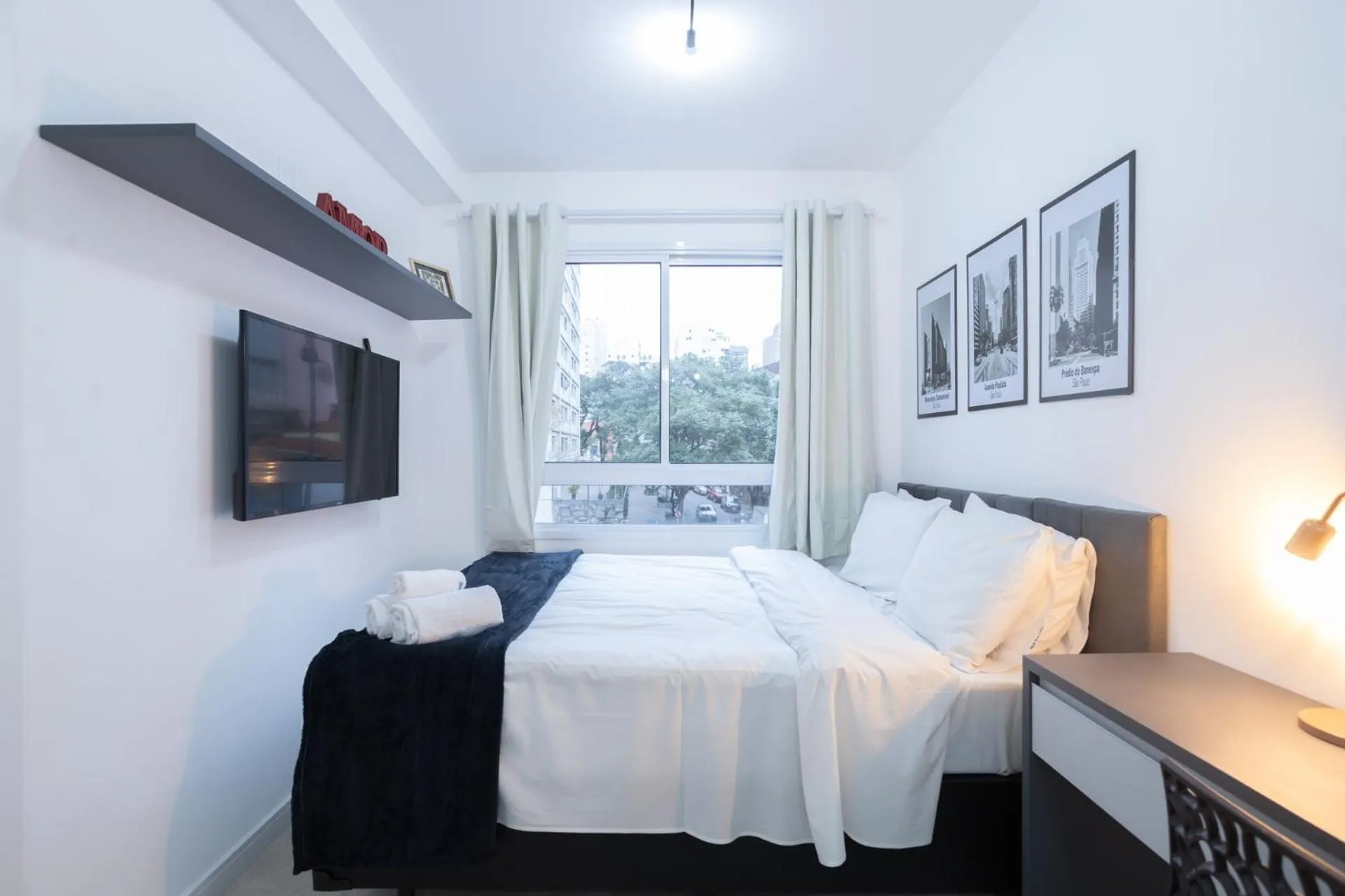 Bedroom, Bed in 360 Ascent Paulista