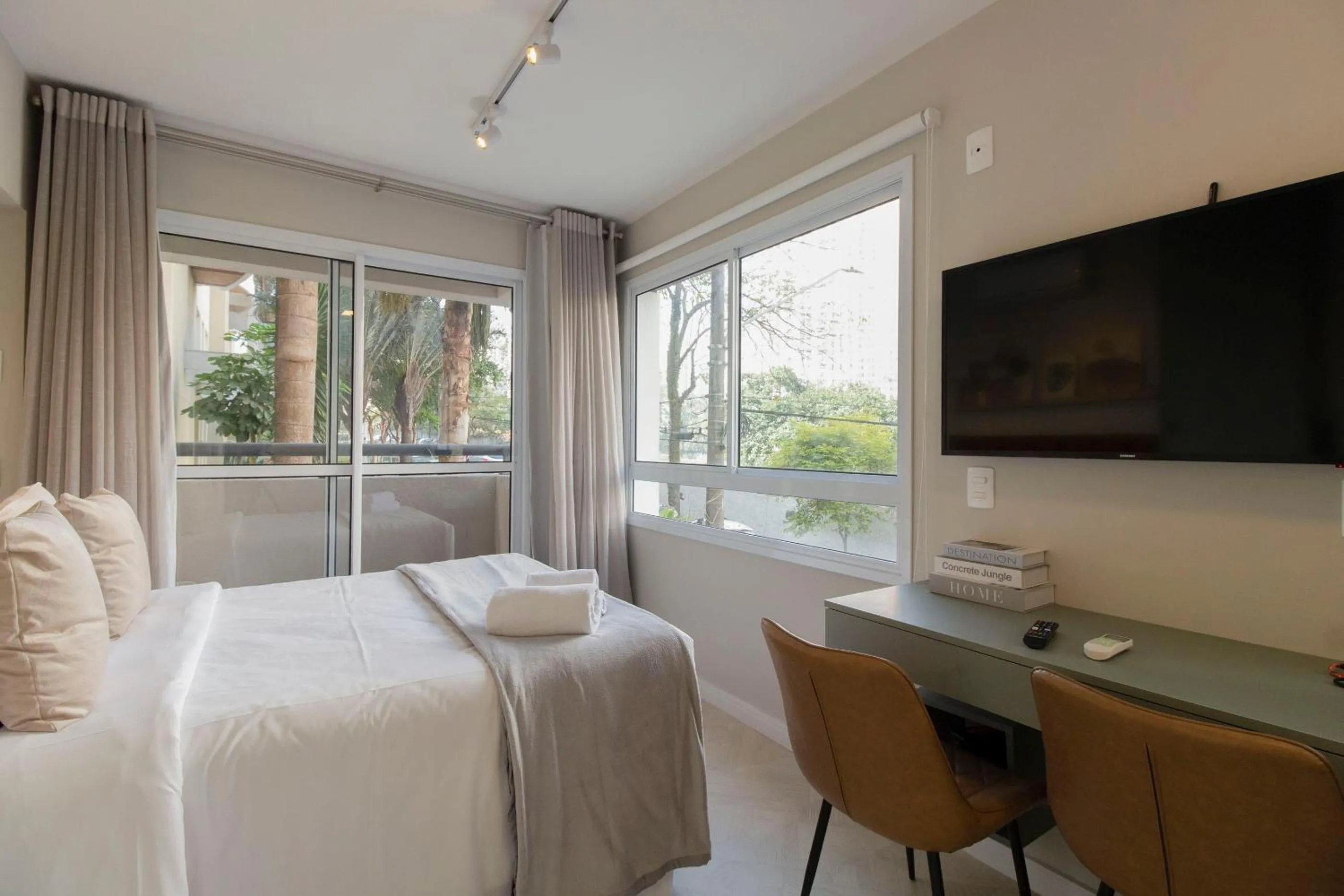 Photo of the whole room, Bed in 360 Ascent Paulista