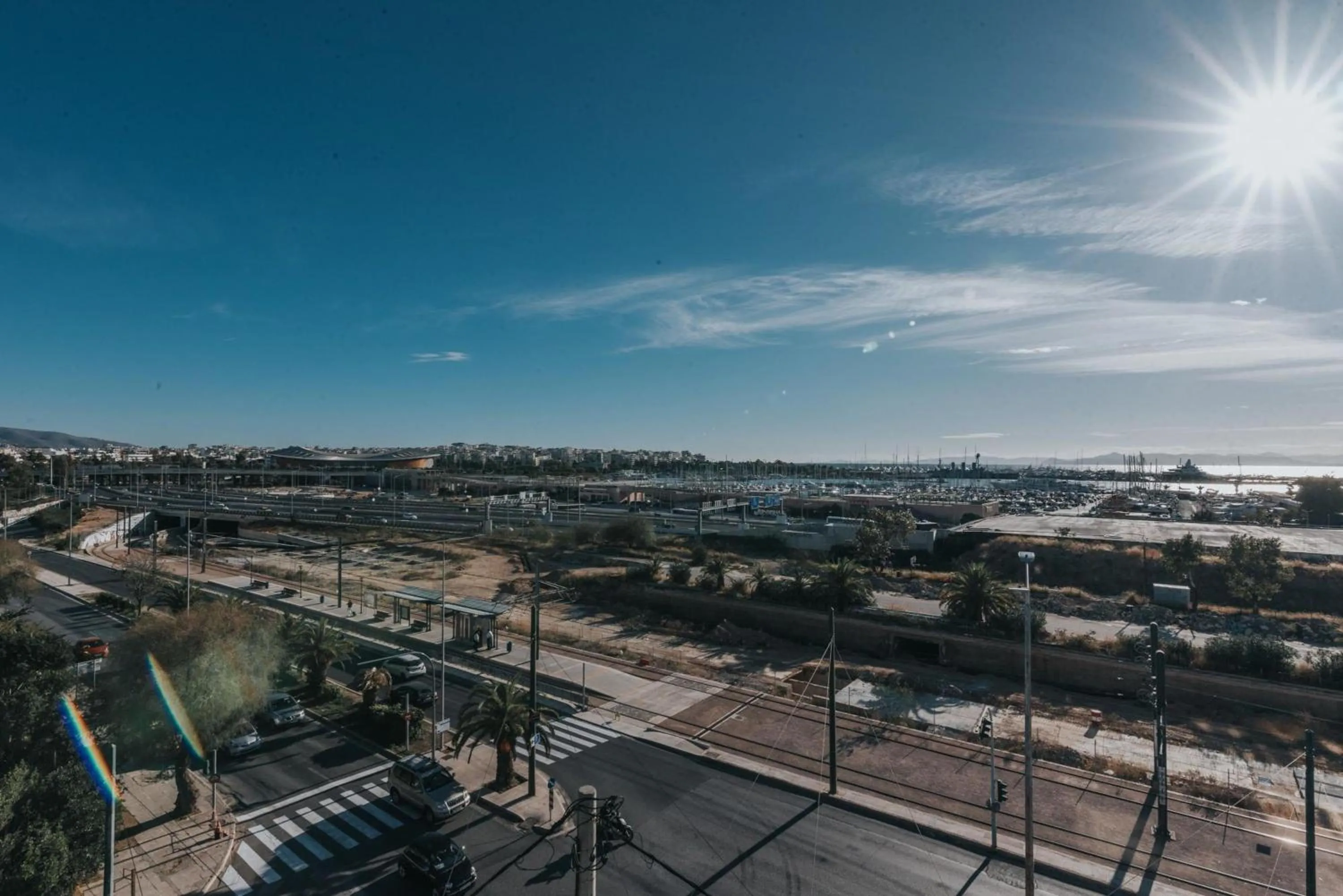 Day in Earth Boutique Apartments next to Stavros Niarchos