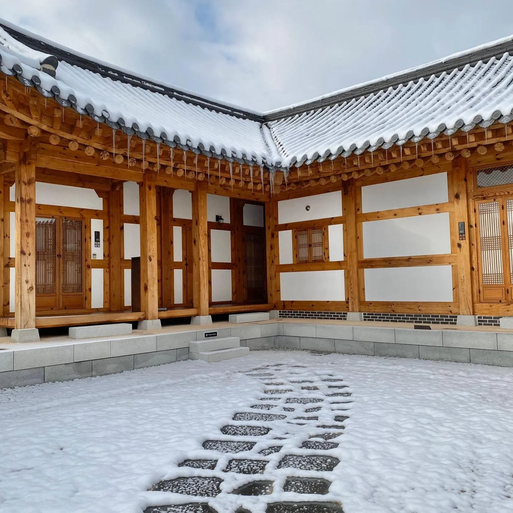 Winter in Hanok Stay Namwonyechon by Kensington
