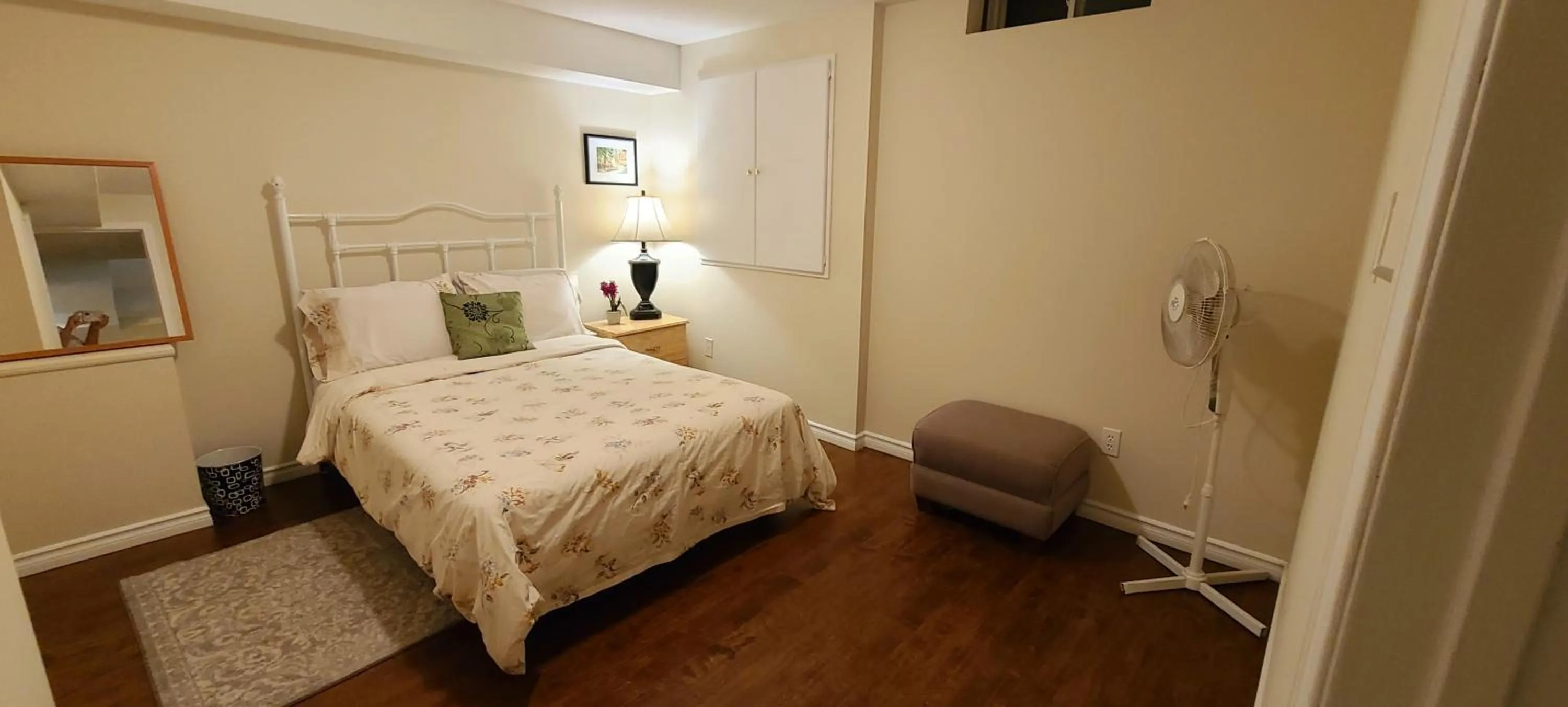 Bedroom in Spacious and bright unit with natural light.