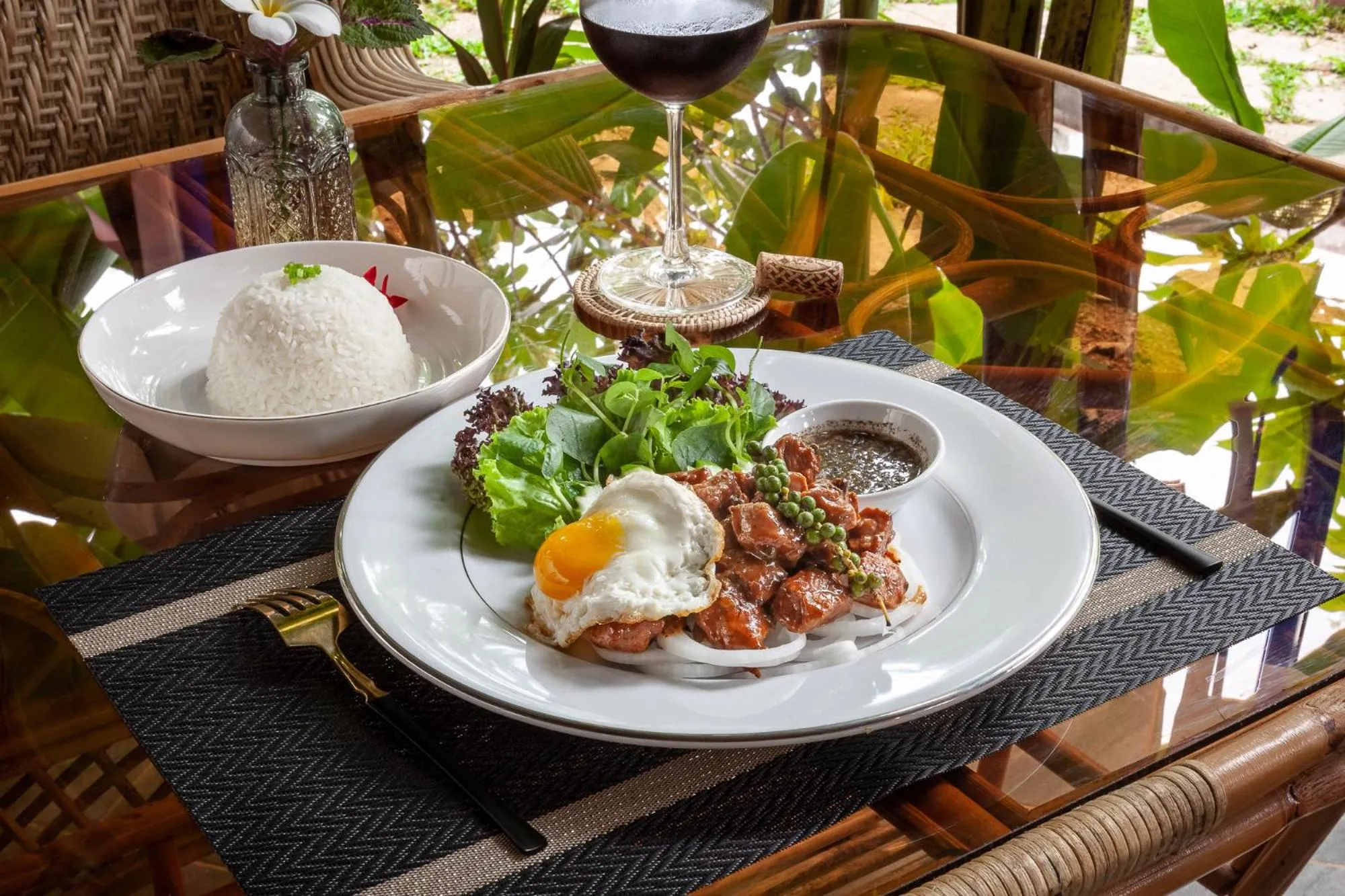 Restaurant/places to eat in The Botanic Garden Hotel