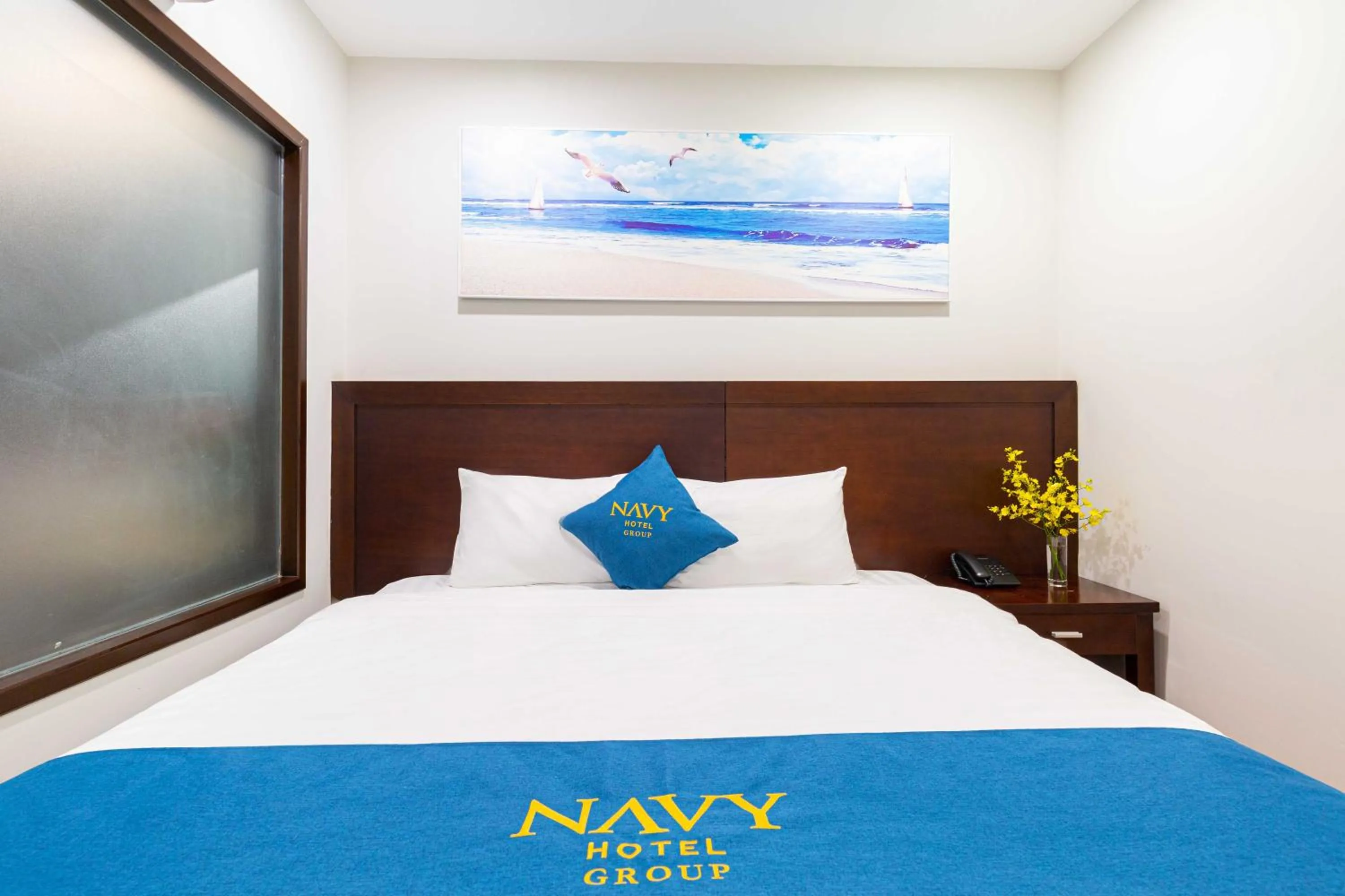 Bed in Navy Hotel Nha Trang