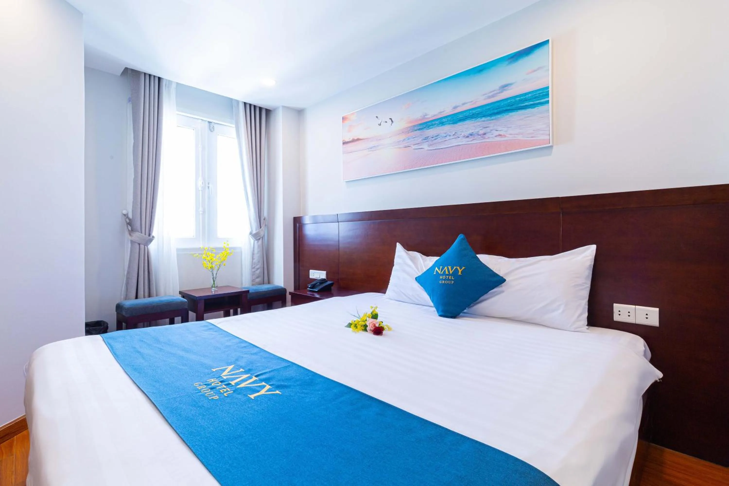 Bed in Navy Hotel Nha Trang