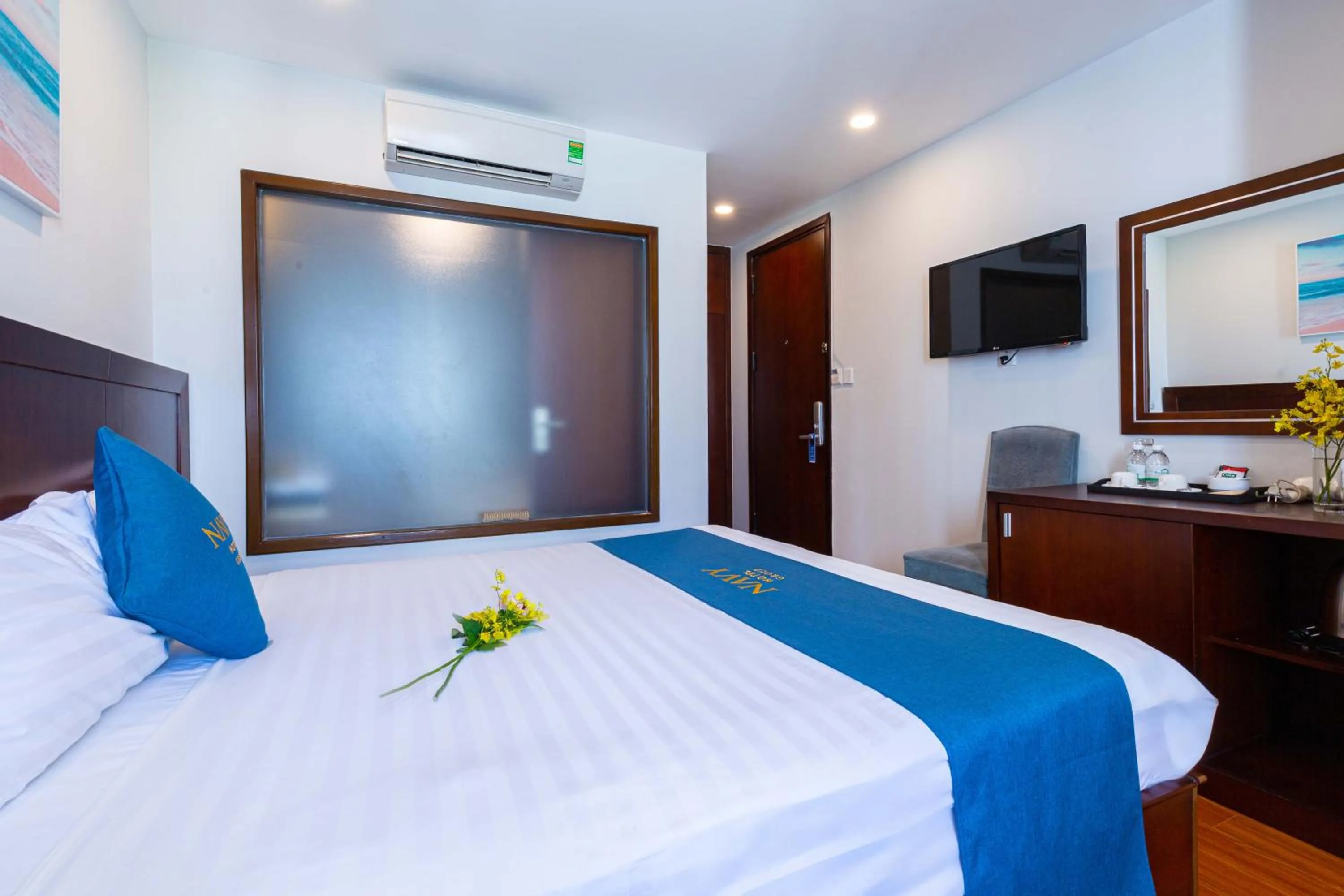 Bed in Navy Hotel Nha Trang