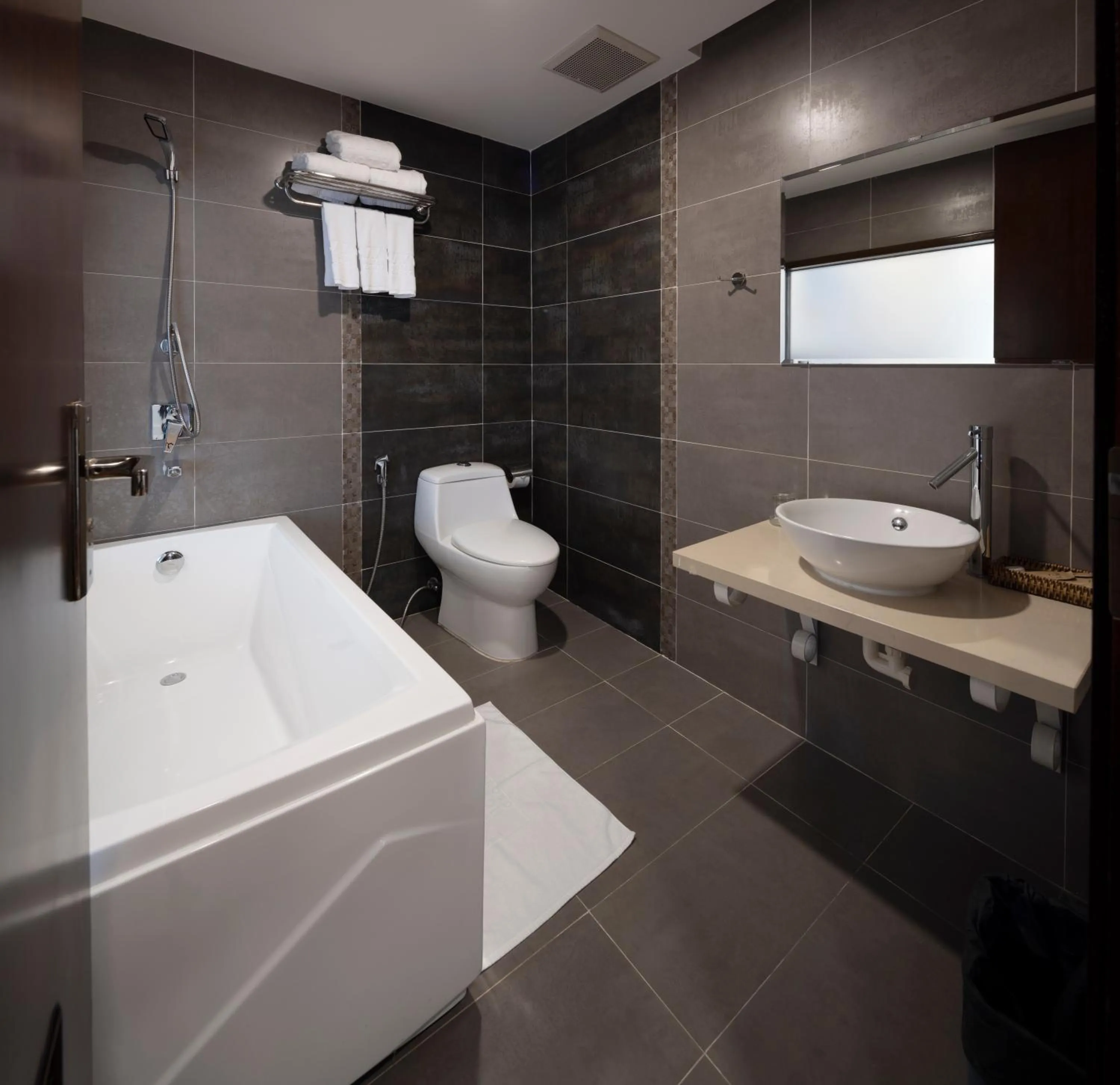 Toilet in Navy Hotel Nha Trang