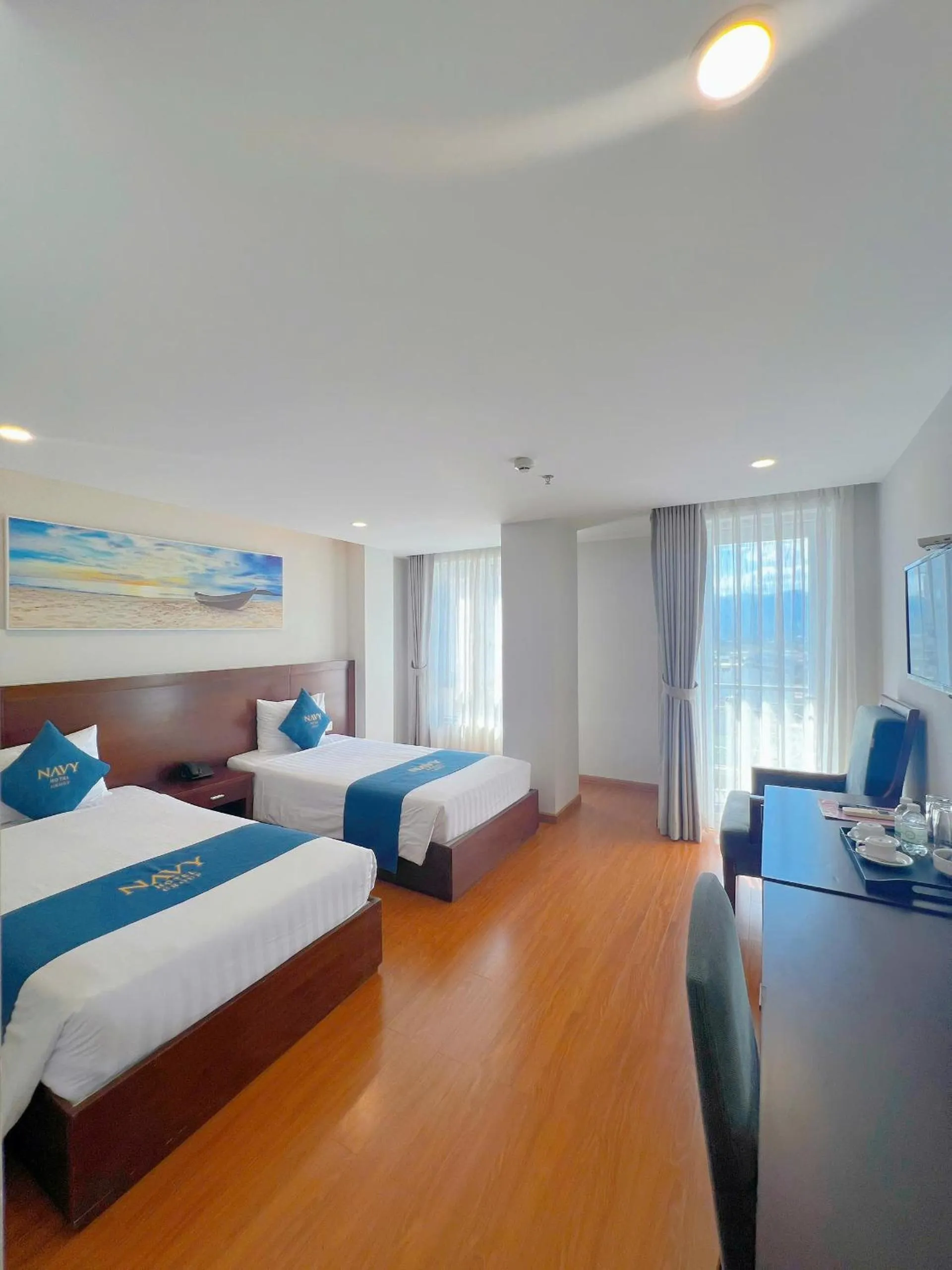 Bedroom, Bed in Navy Hotel Nha Trang