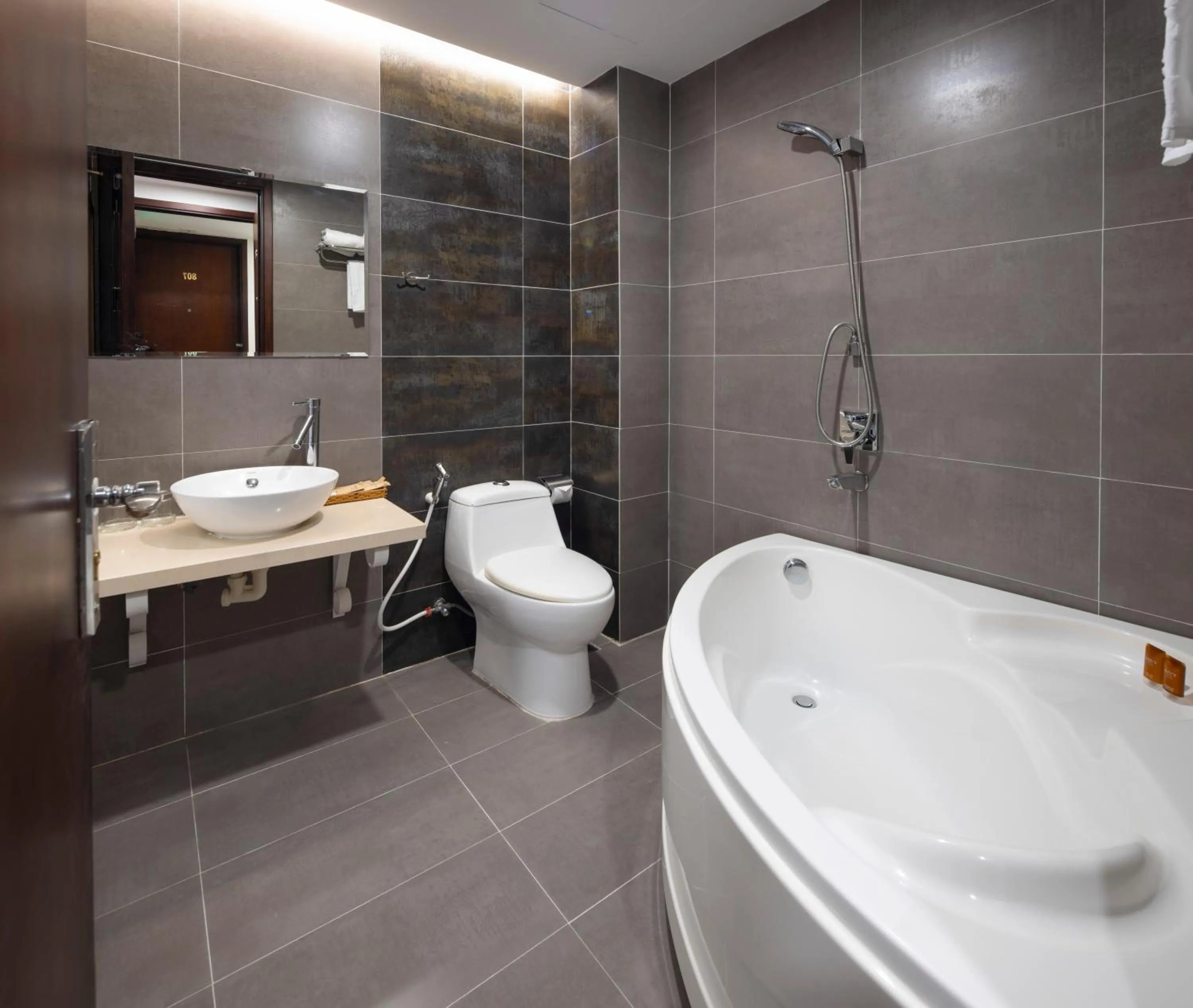 Shower in Navy Hotel Nha Trang