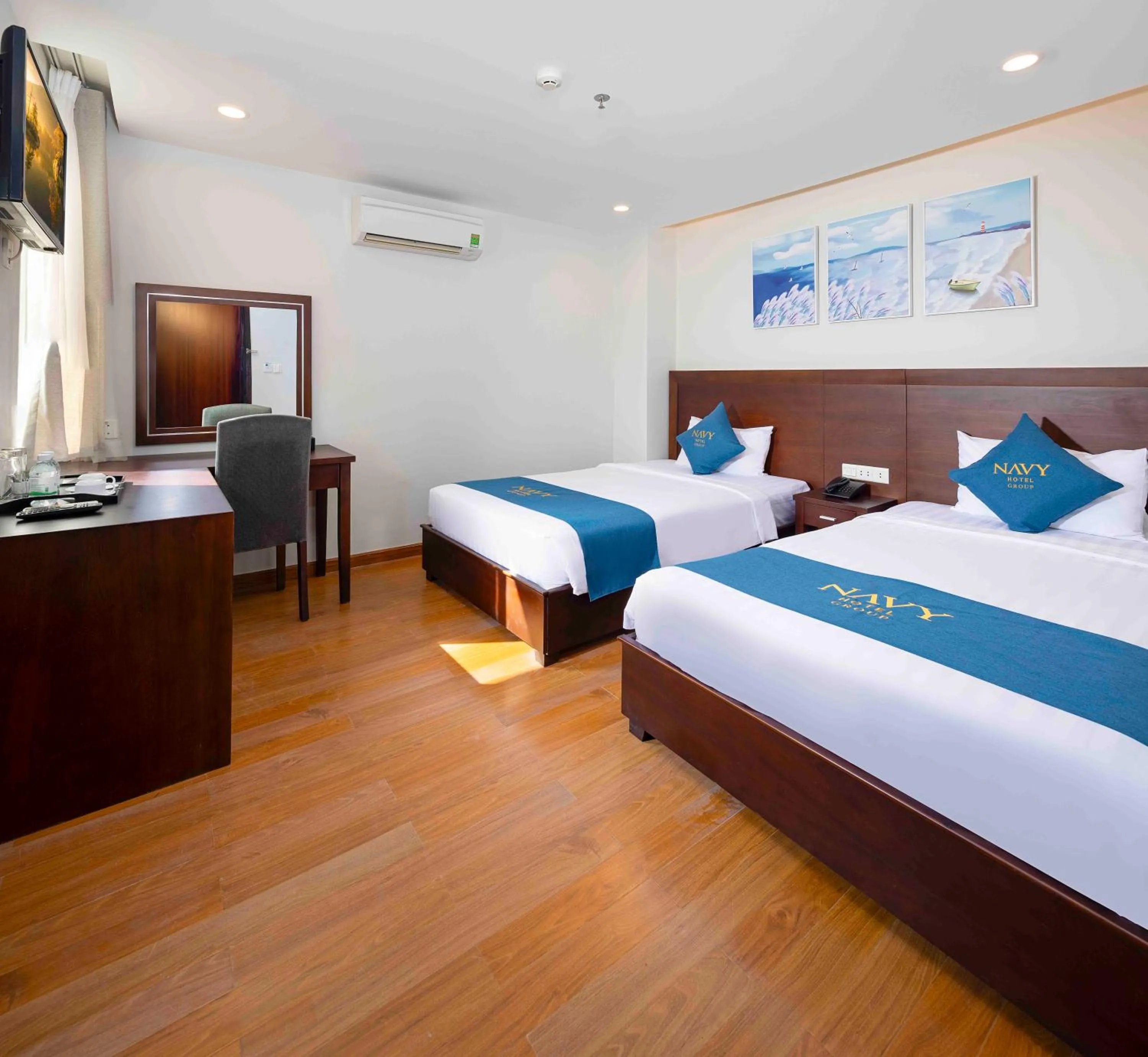Bed in Navy Hotel Nha Trang