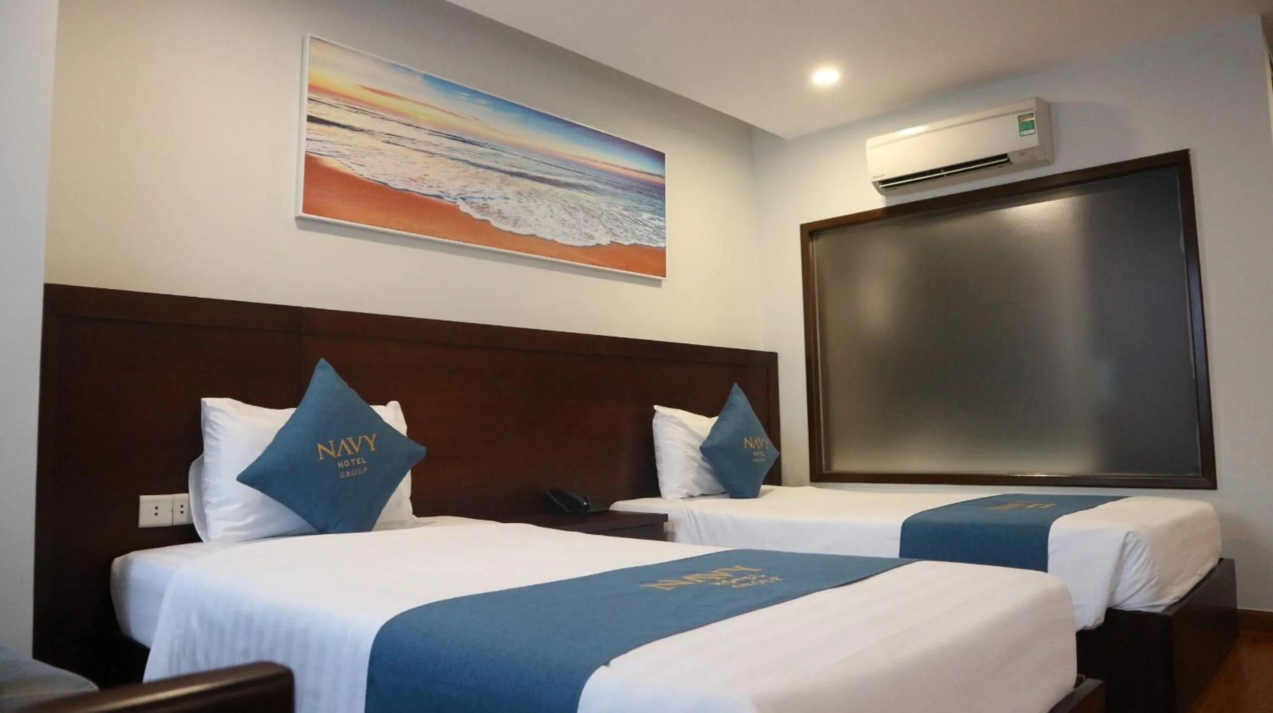 Bed in Navy Hotel Nha Trang