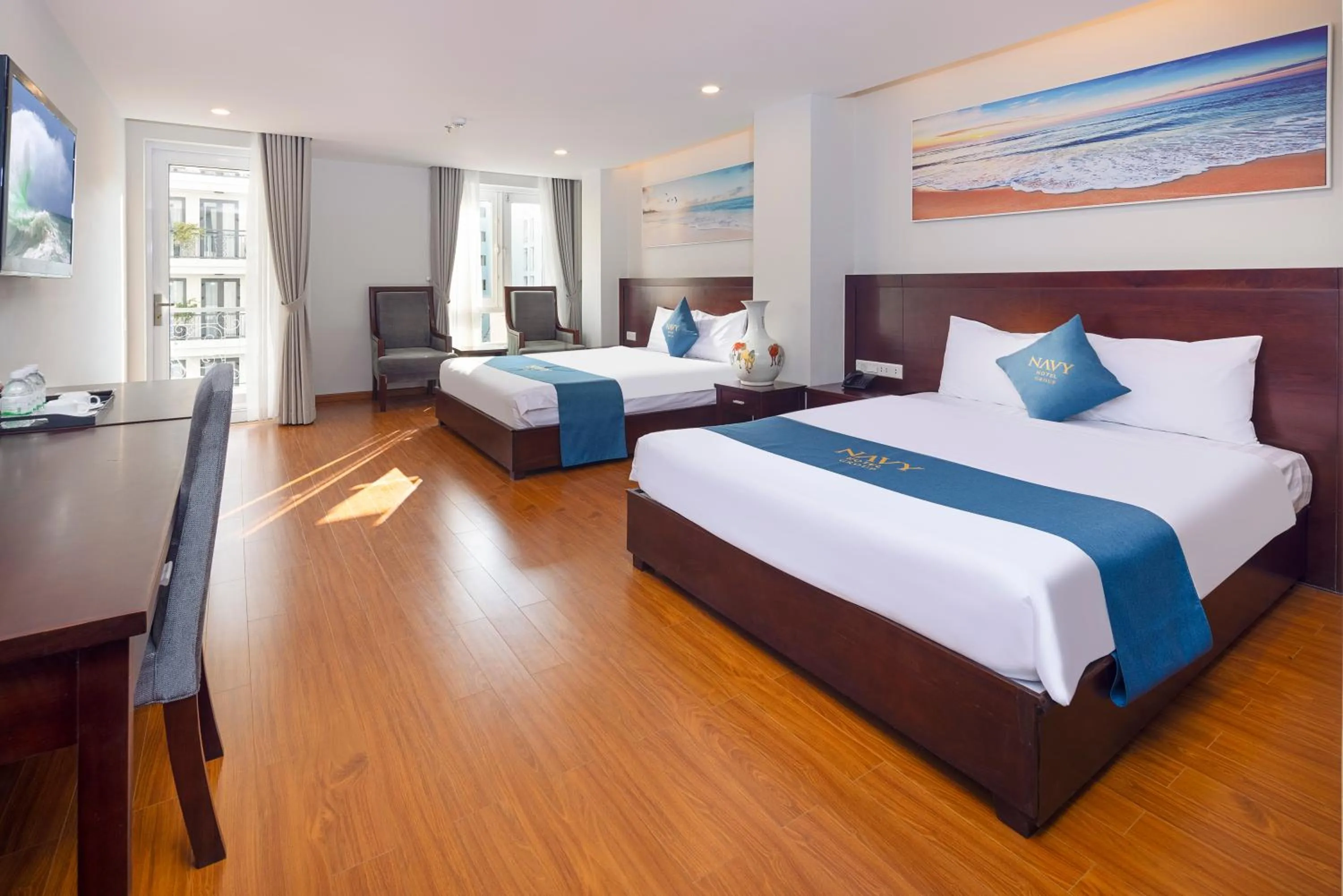 Bed in Navy Hotel Nha Trang