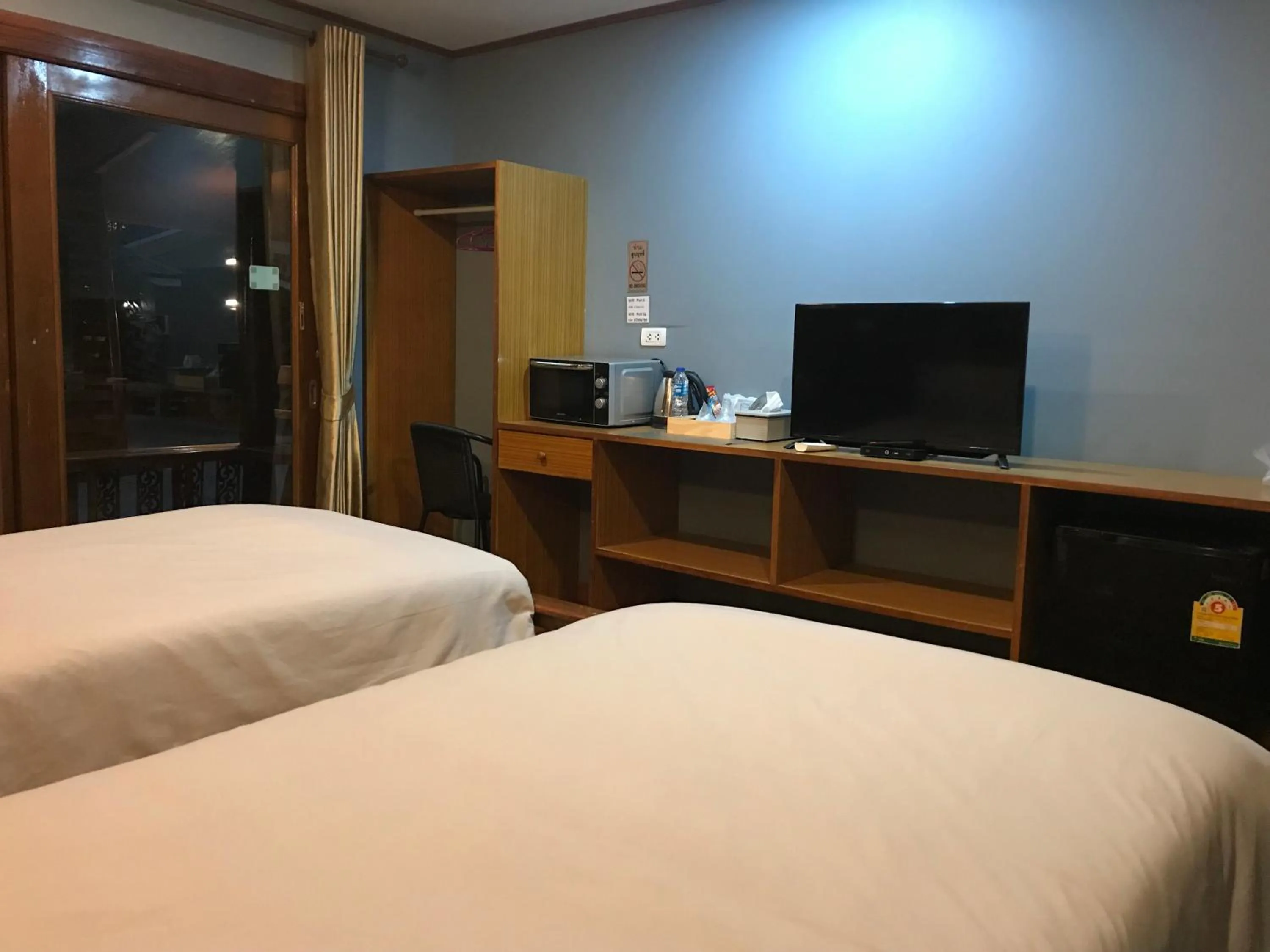 Bed in พบรักรีสอร์ท Pobruk resort