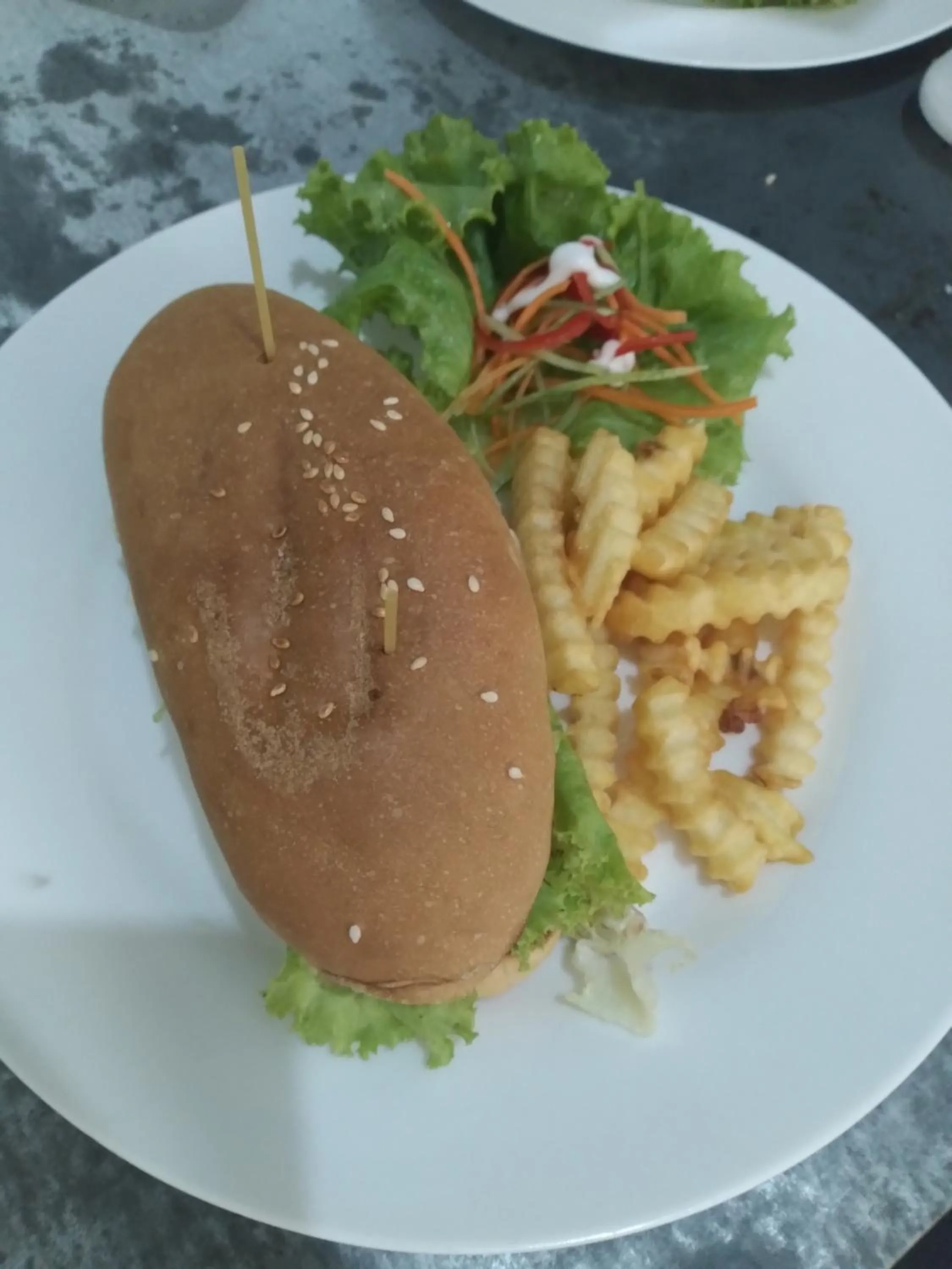 Food in Poppies Senggigi Hostel