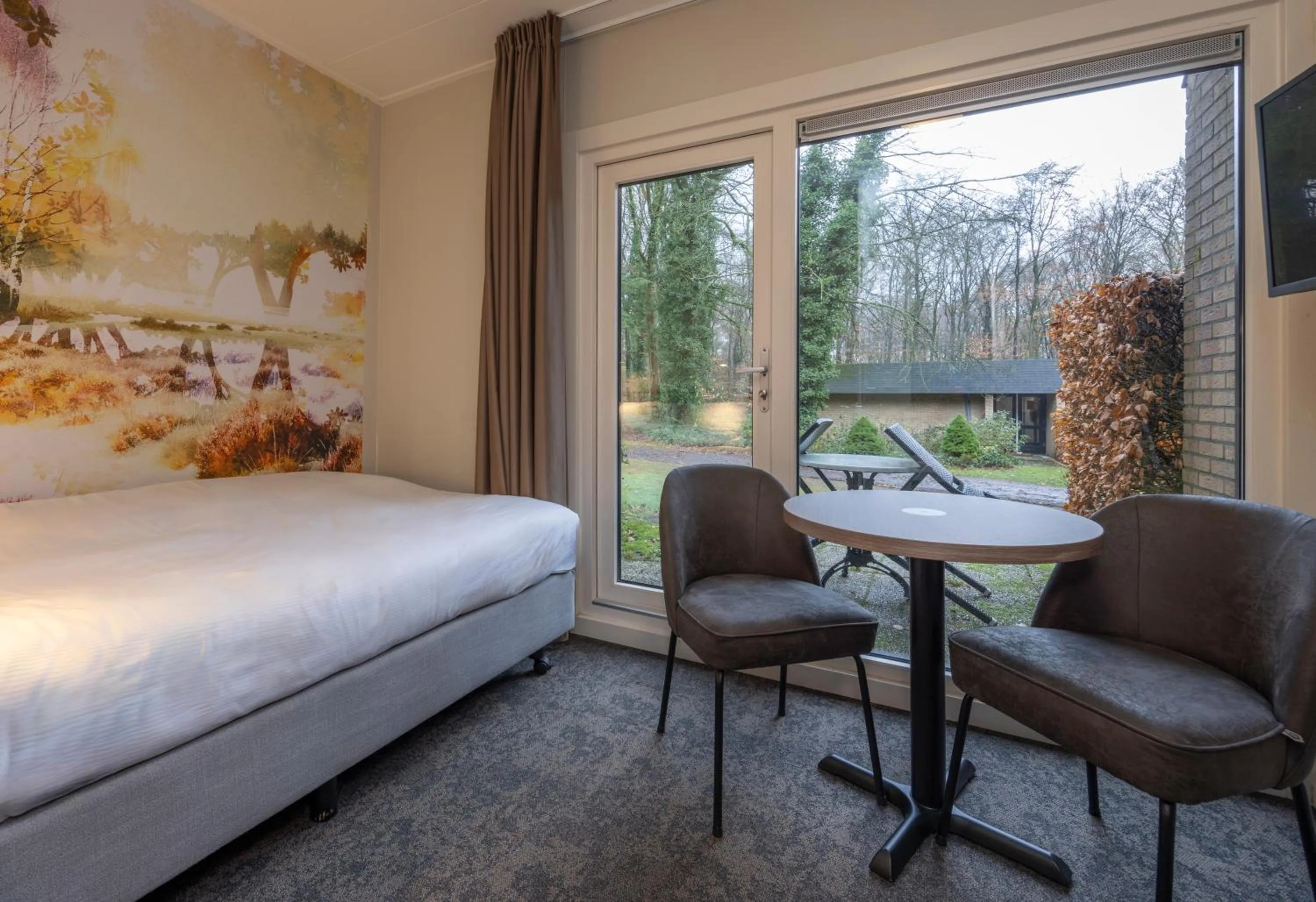 Bedroom, Bed in Fletcher Hotel-Restaurant Mooi Veluwe