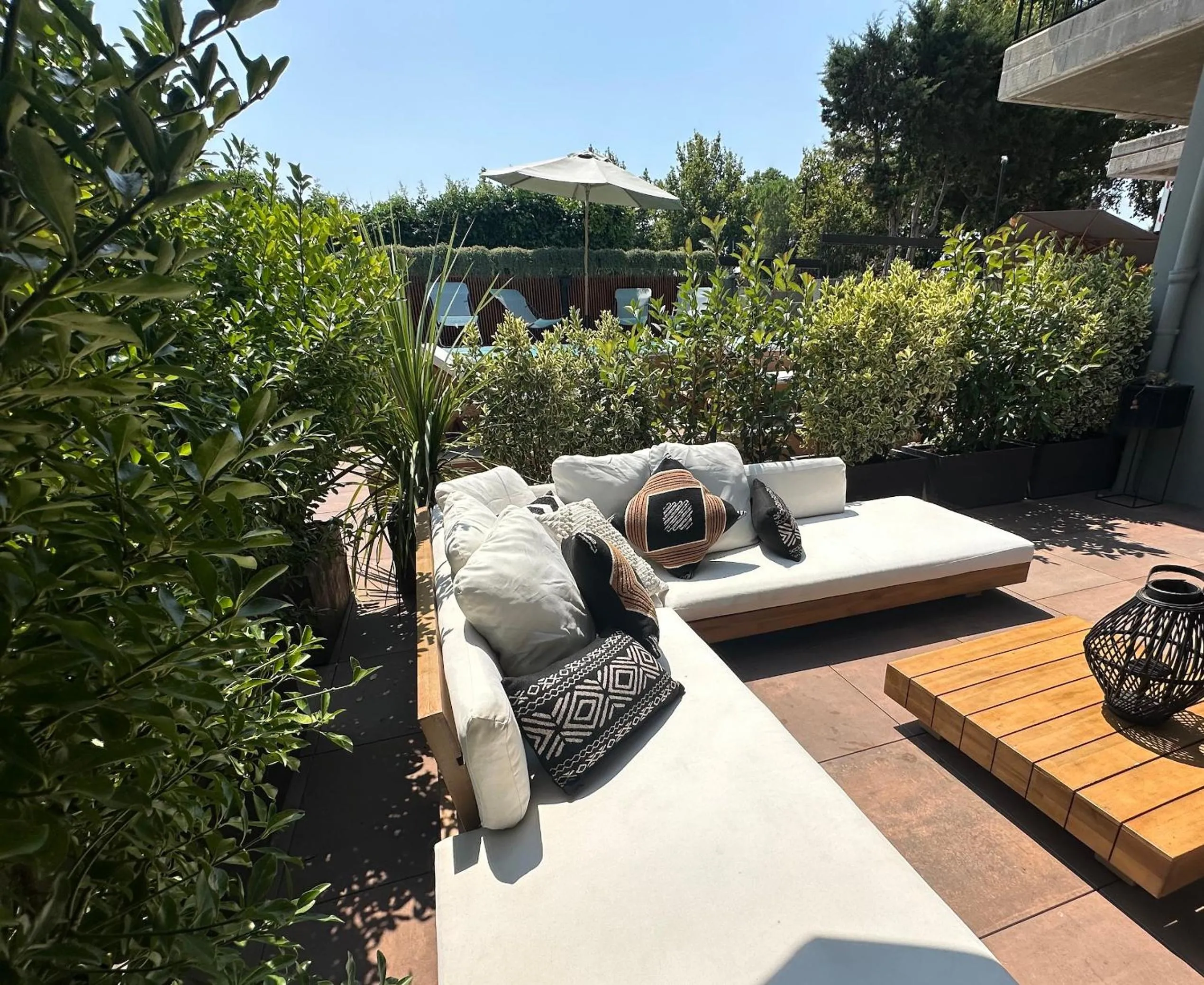 Patio in Boutique Hotel Sirmione