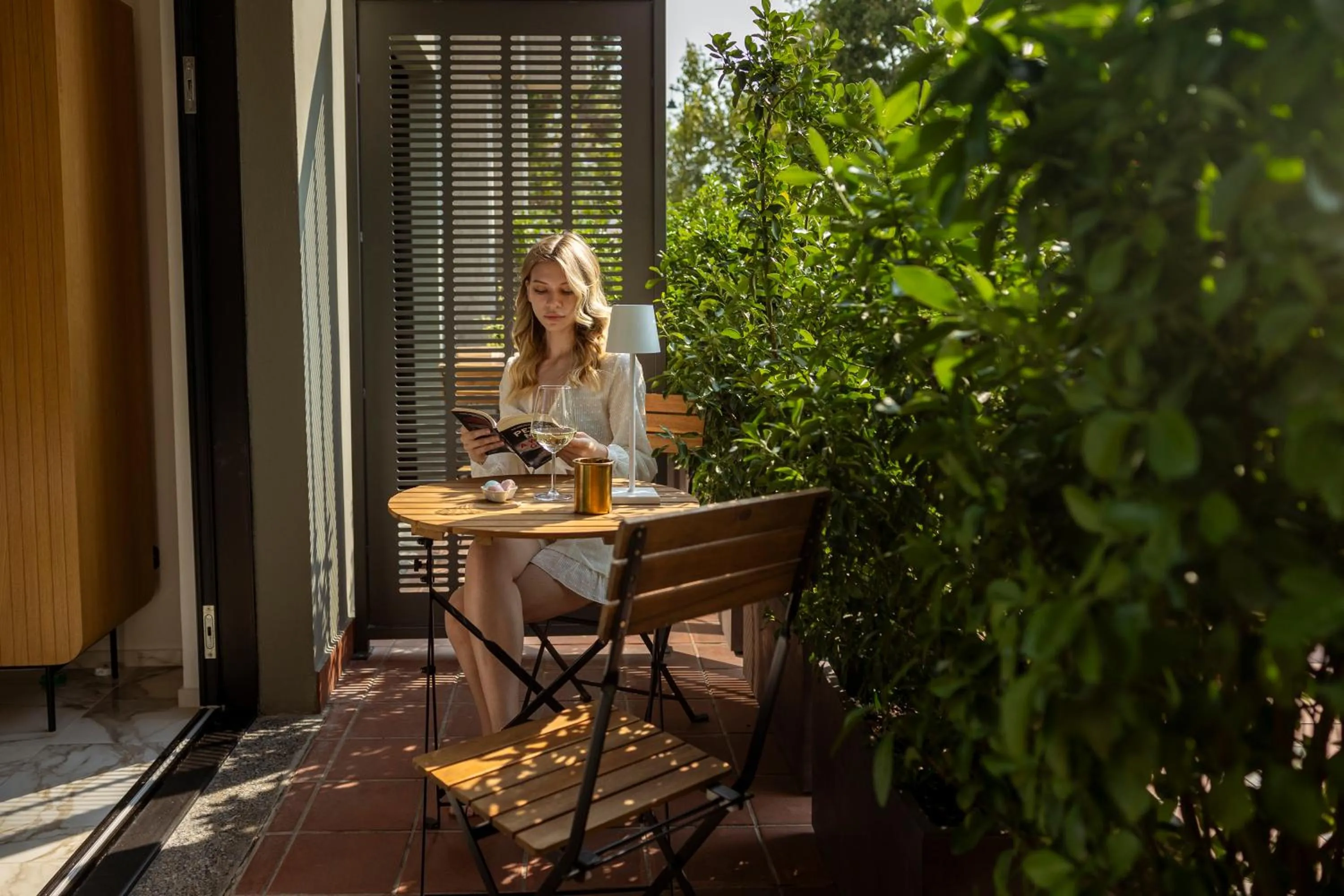 Balcony/Terrace in Boutique Hotel Sirmione
