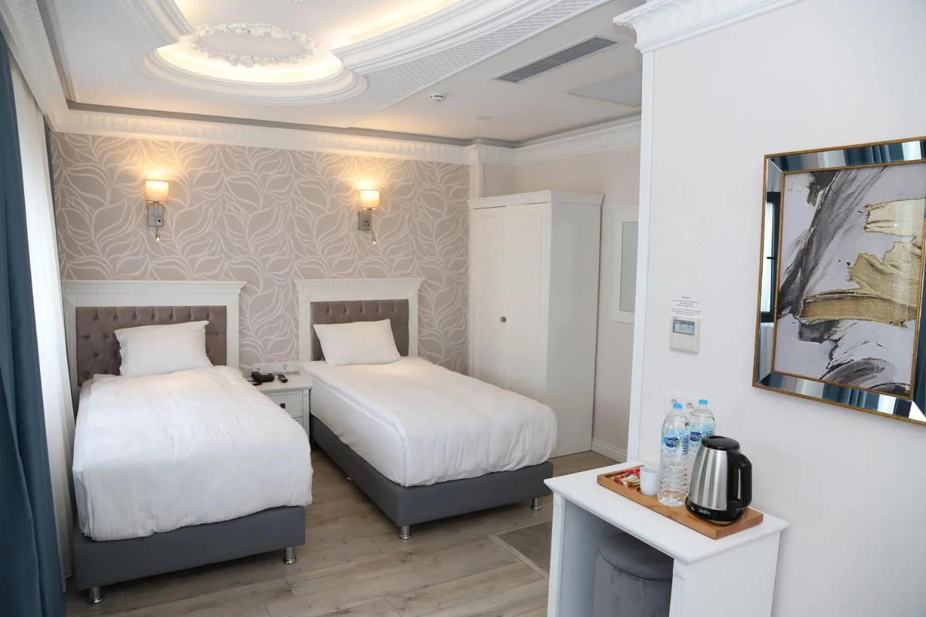 Bed in Novus Hotel İstanbul