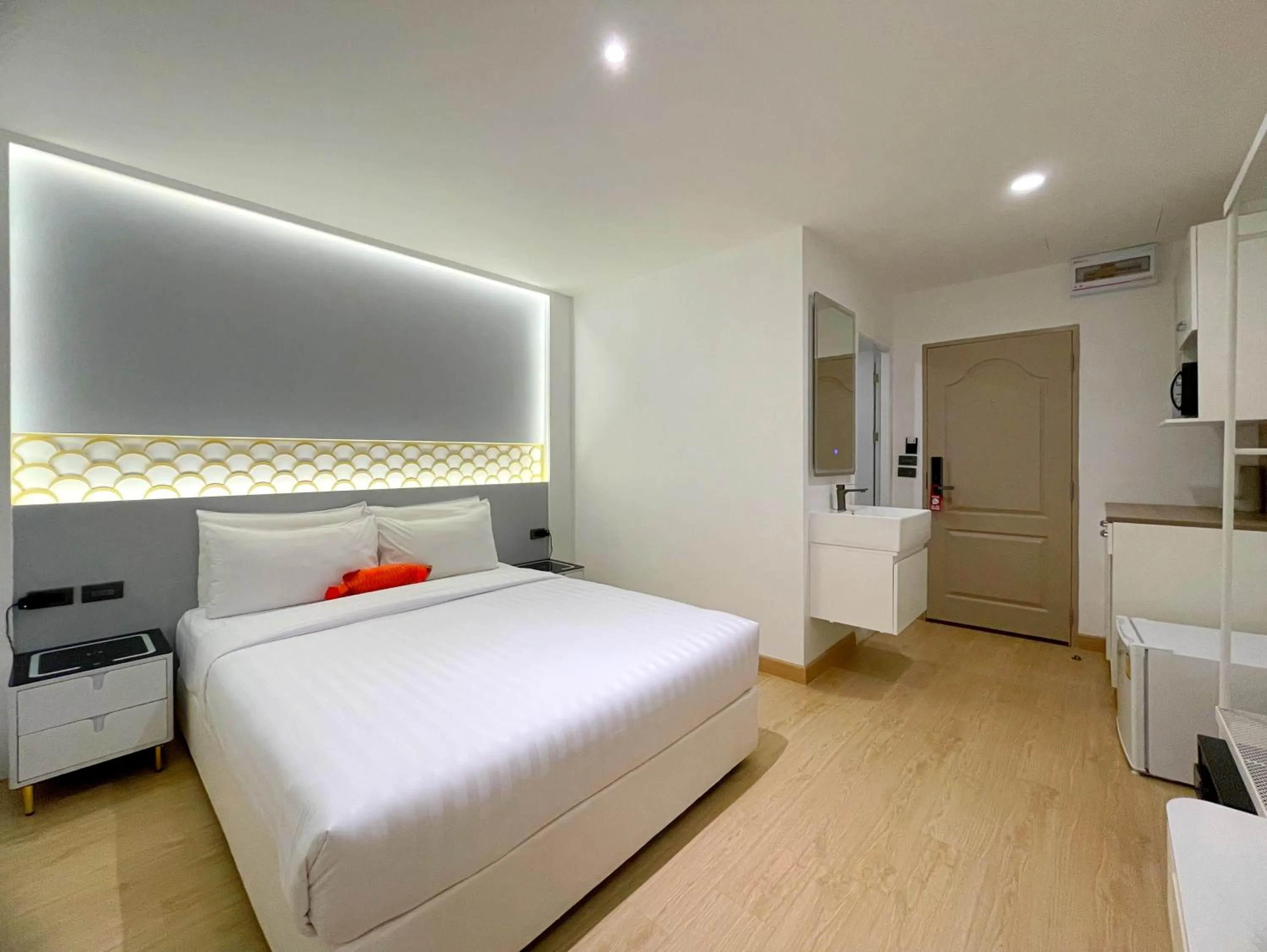 Bed in Arawana Express Sukhumvit 22