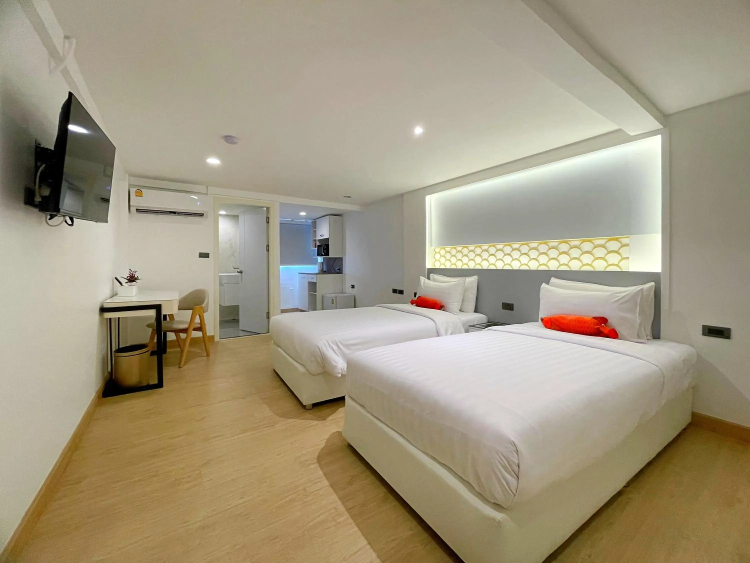 Bed in Arawana Express Sukhumvit 22