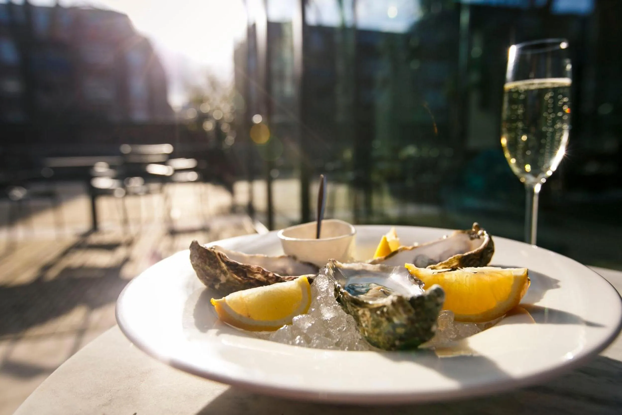 Food close-up in Hotel Arena