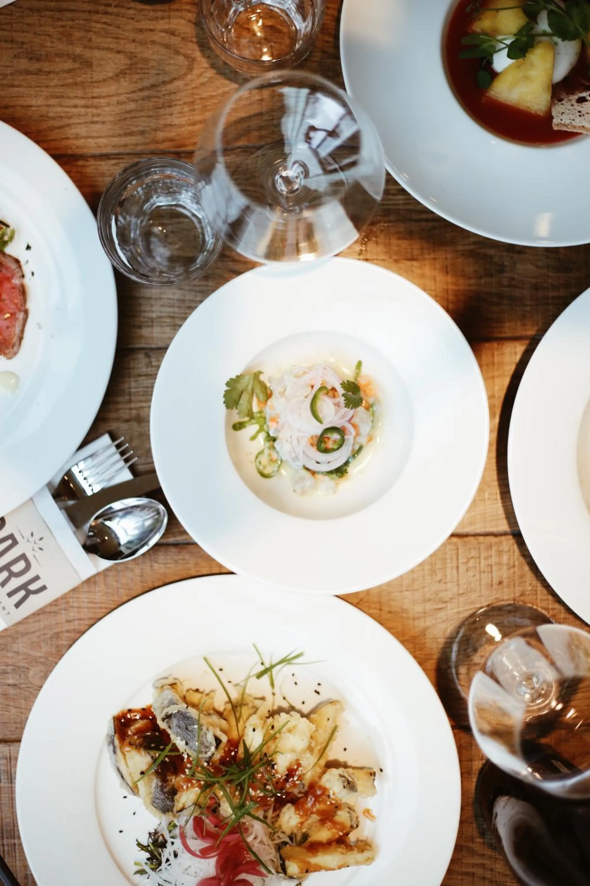 Food close-up in Hotel Arena