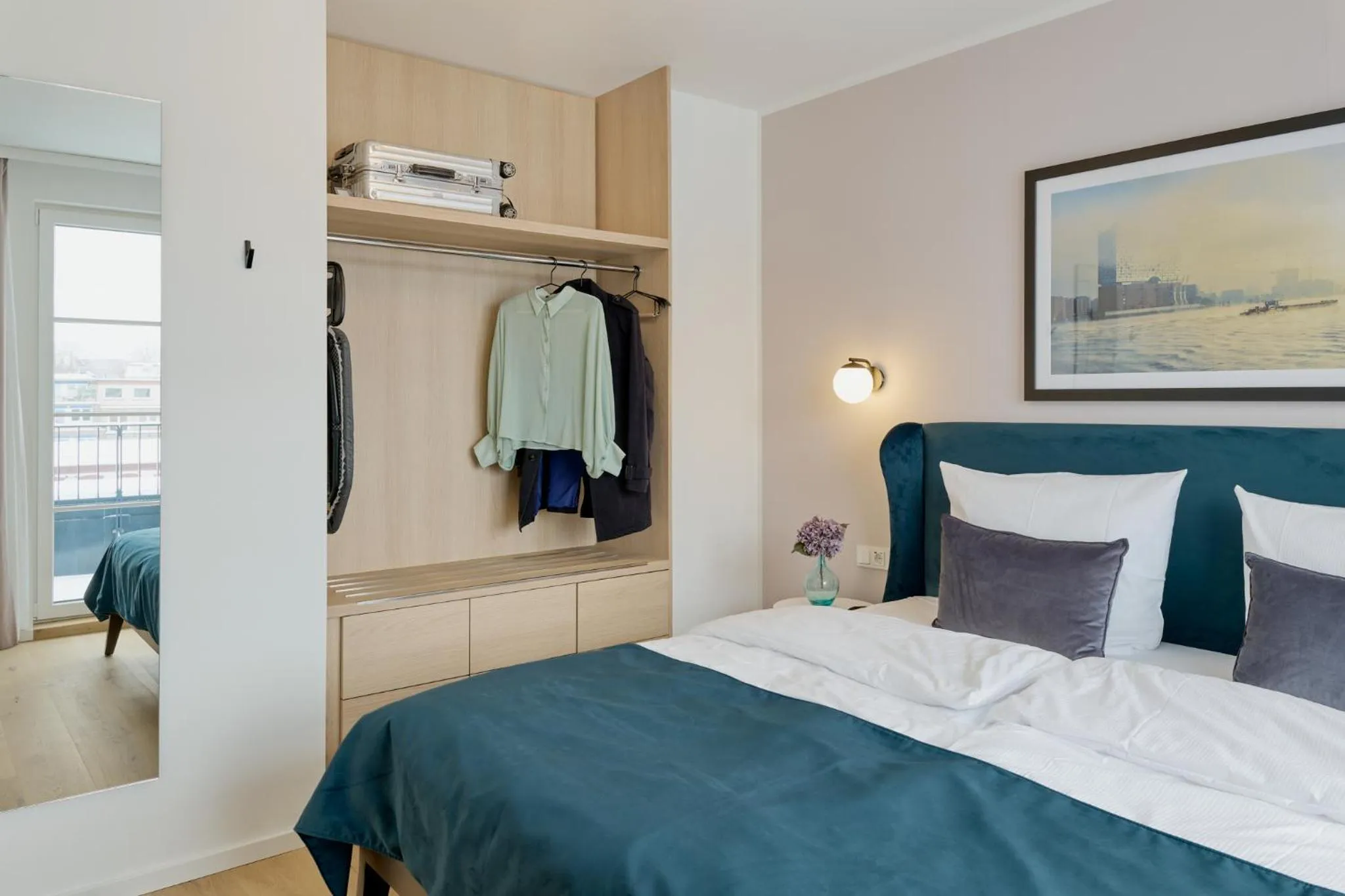 Staff, Bed in Arbio I Makro Apartments