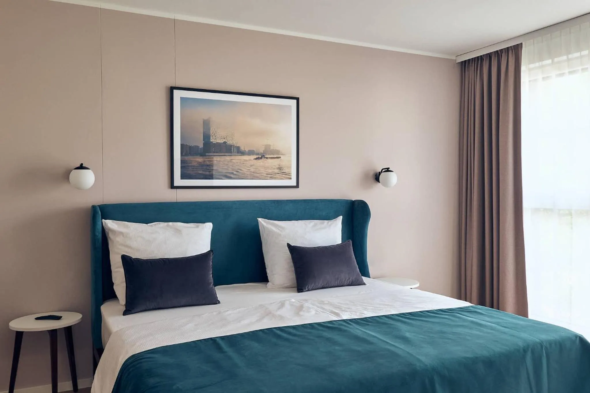 Bed in Arbio I Makro Apartments