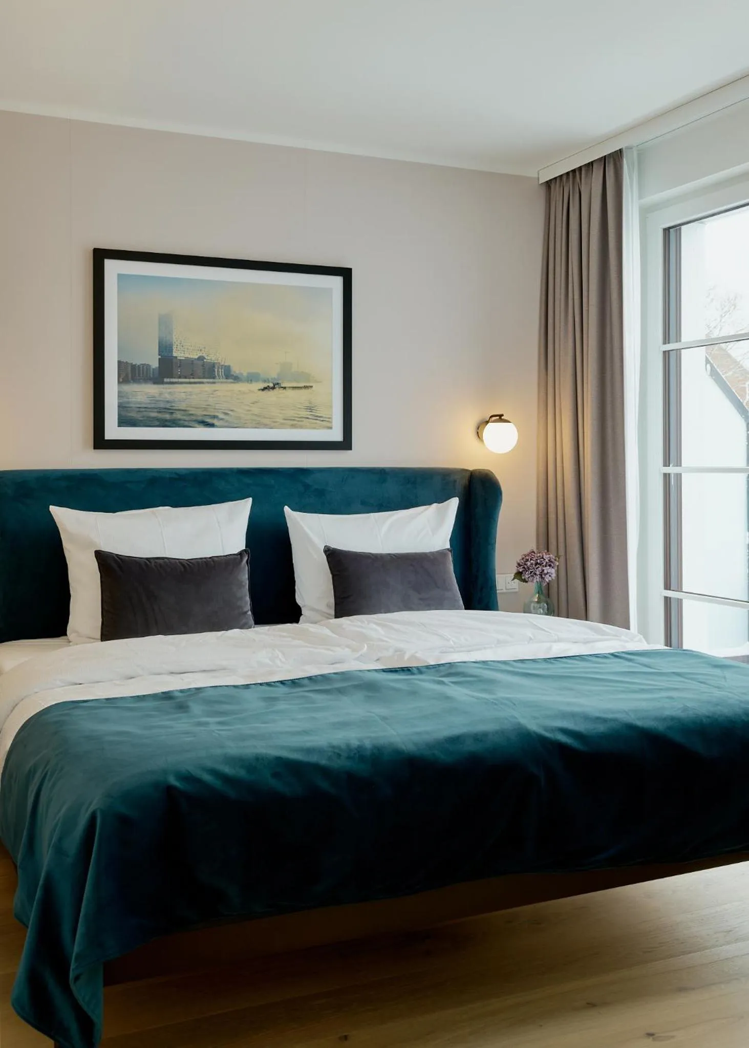 Bed in Arbio I Makro Apartments