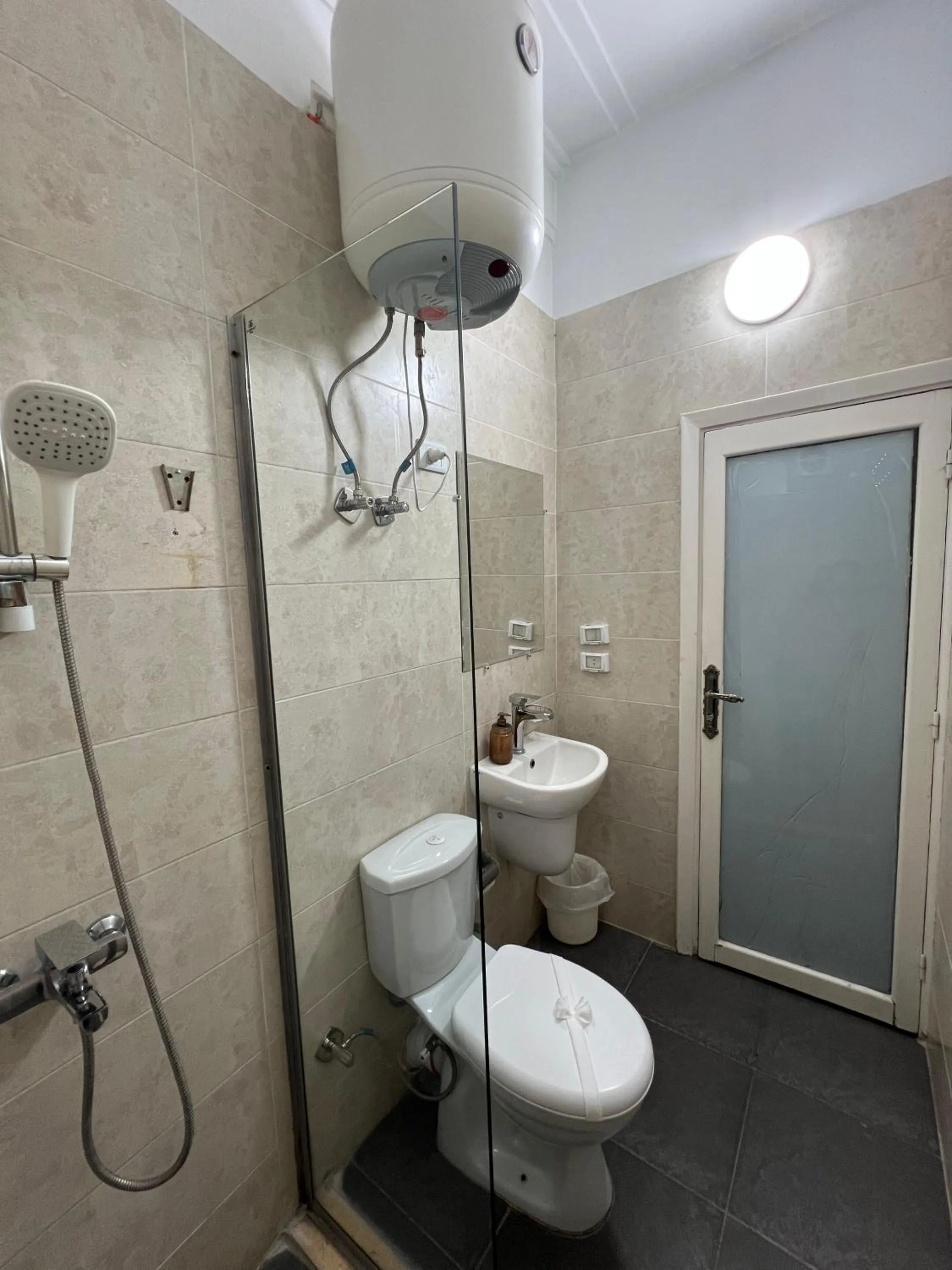 Bathroom in Central Cairo Hotel